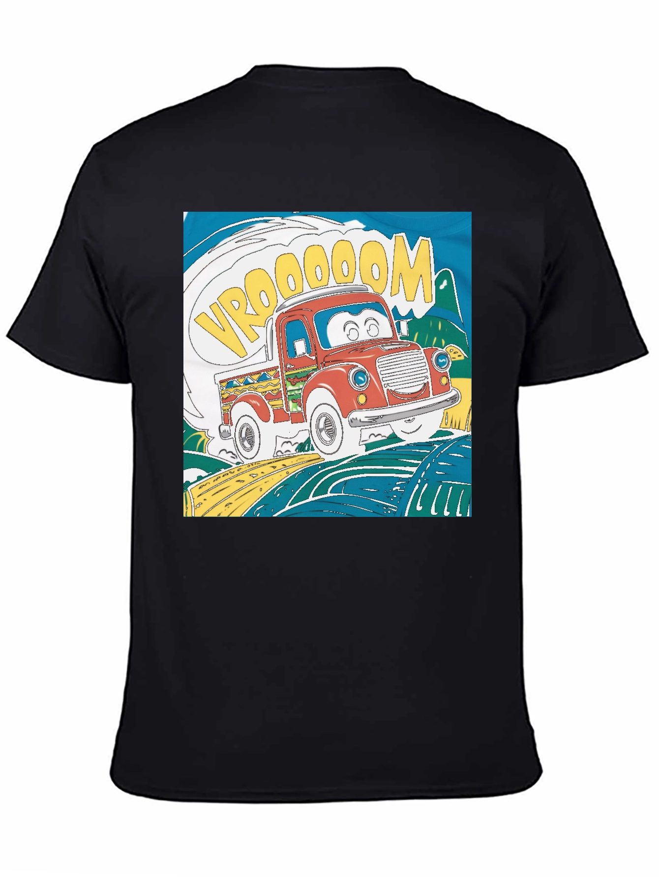 Cartoon Truck Graphic Tee