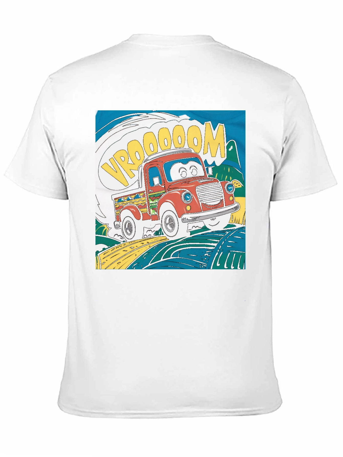 Cartoon Truck Graphic Tee