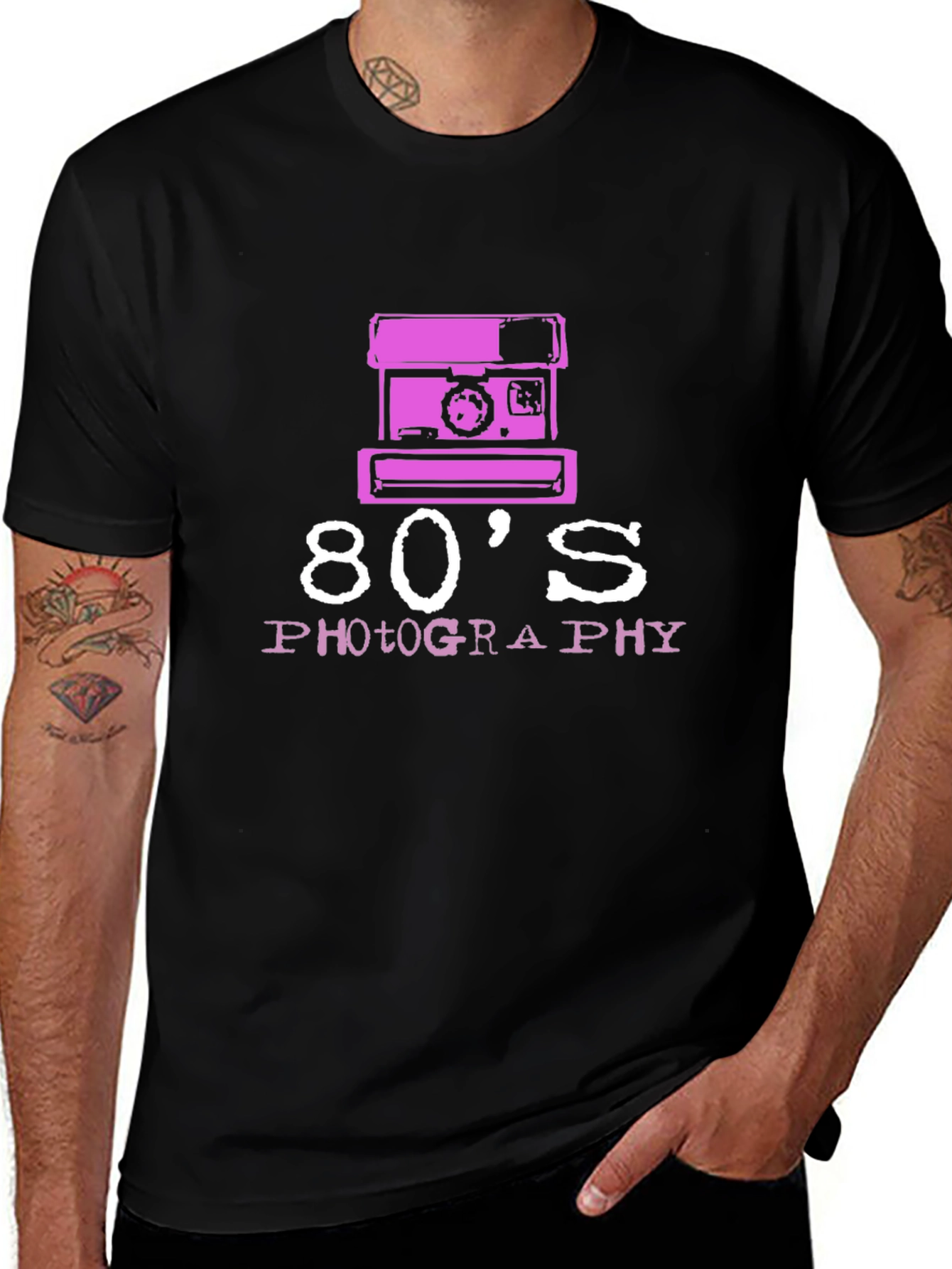 Retro 80s Photography T-Shirt
