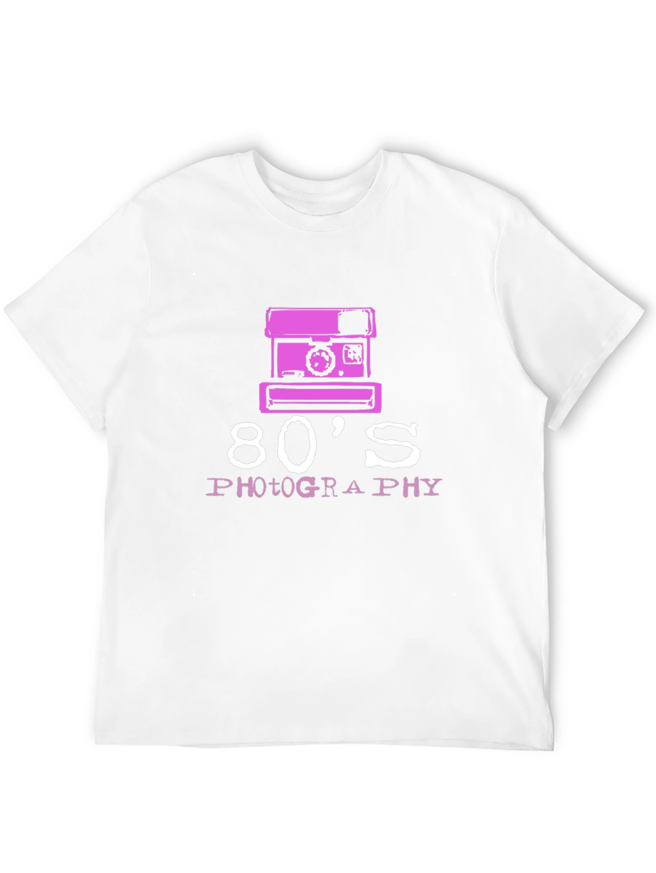 Retro 80s Photography T-Shirt
