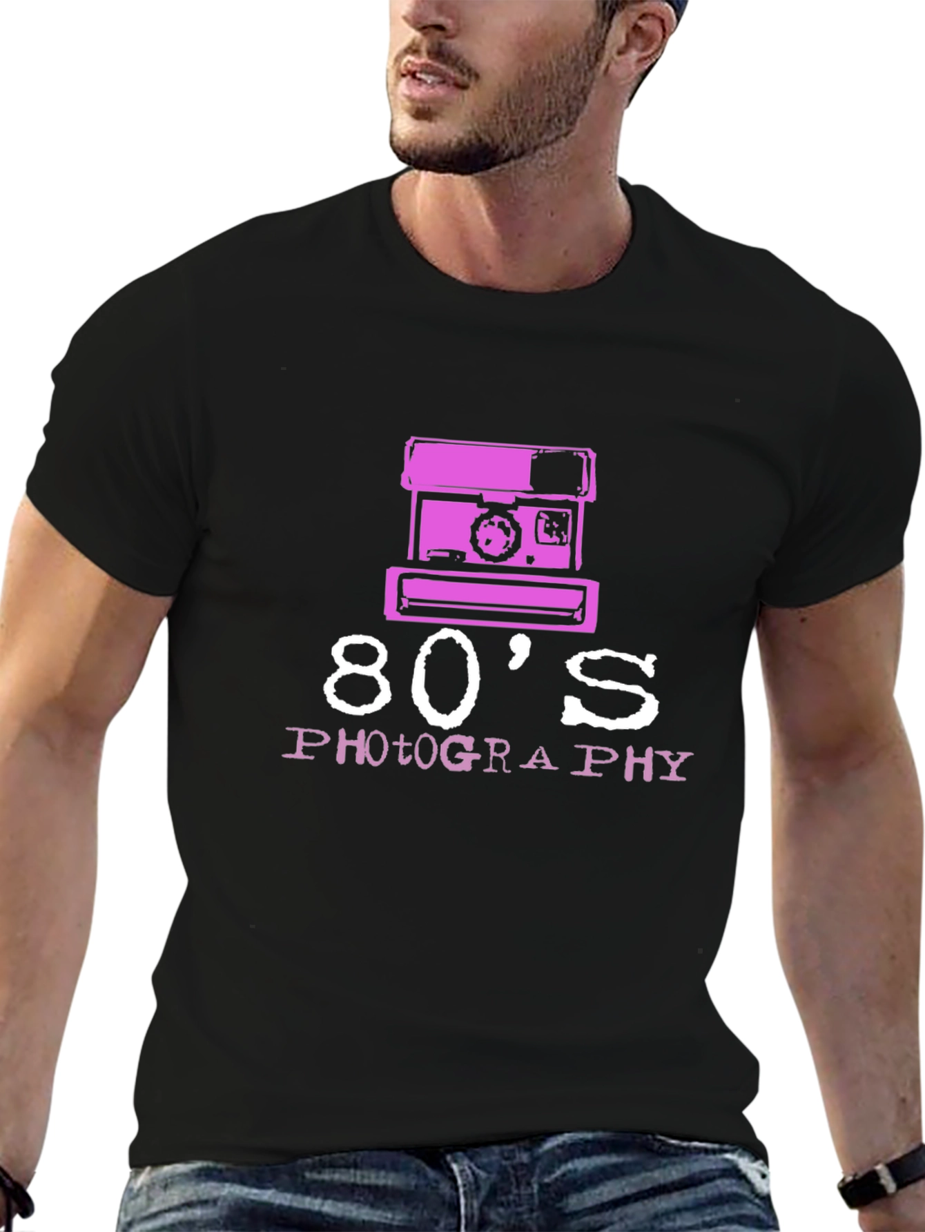 Retro 80s Photography T-Shirt