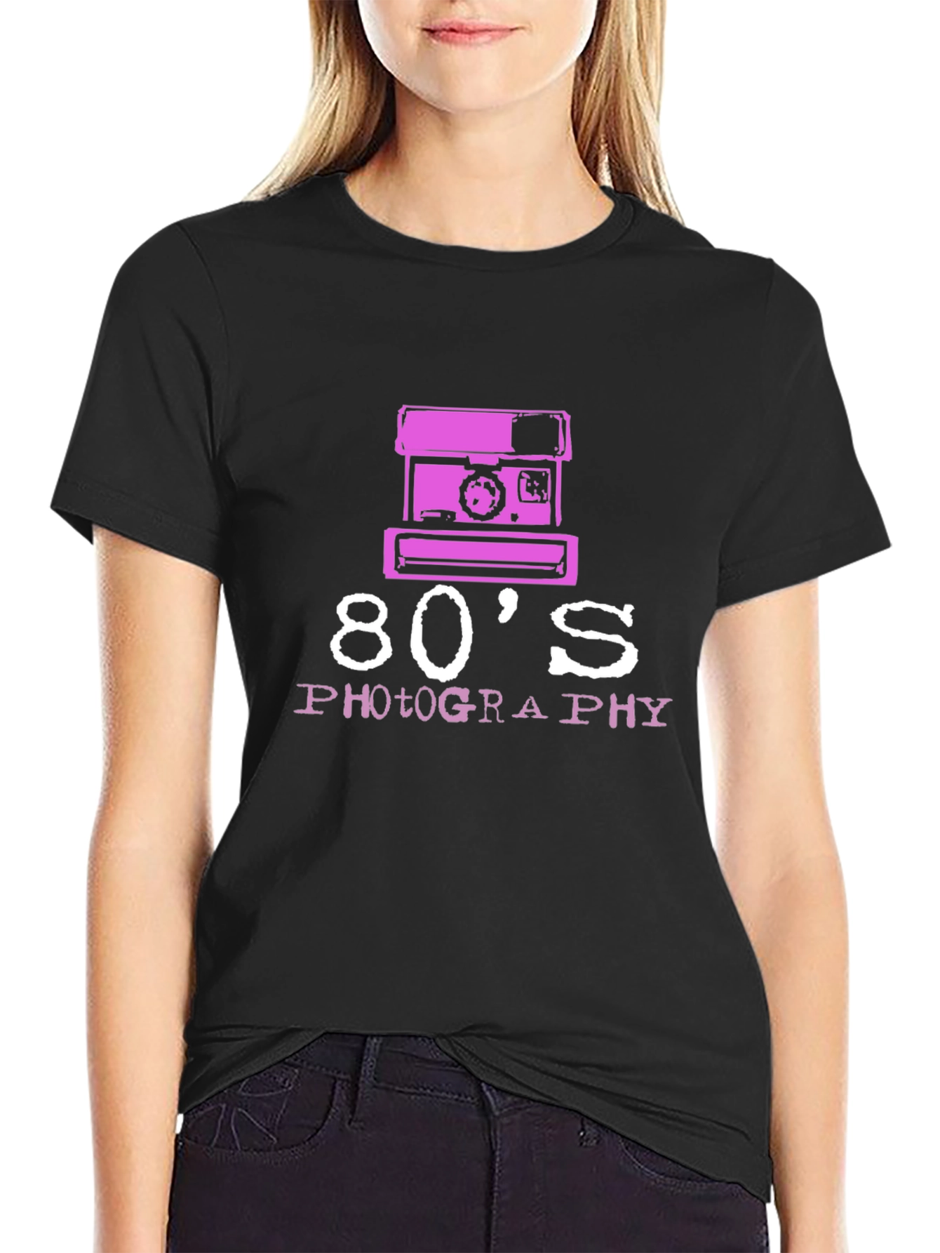 Retro 80s Photography T-Shirt