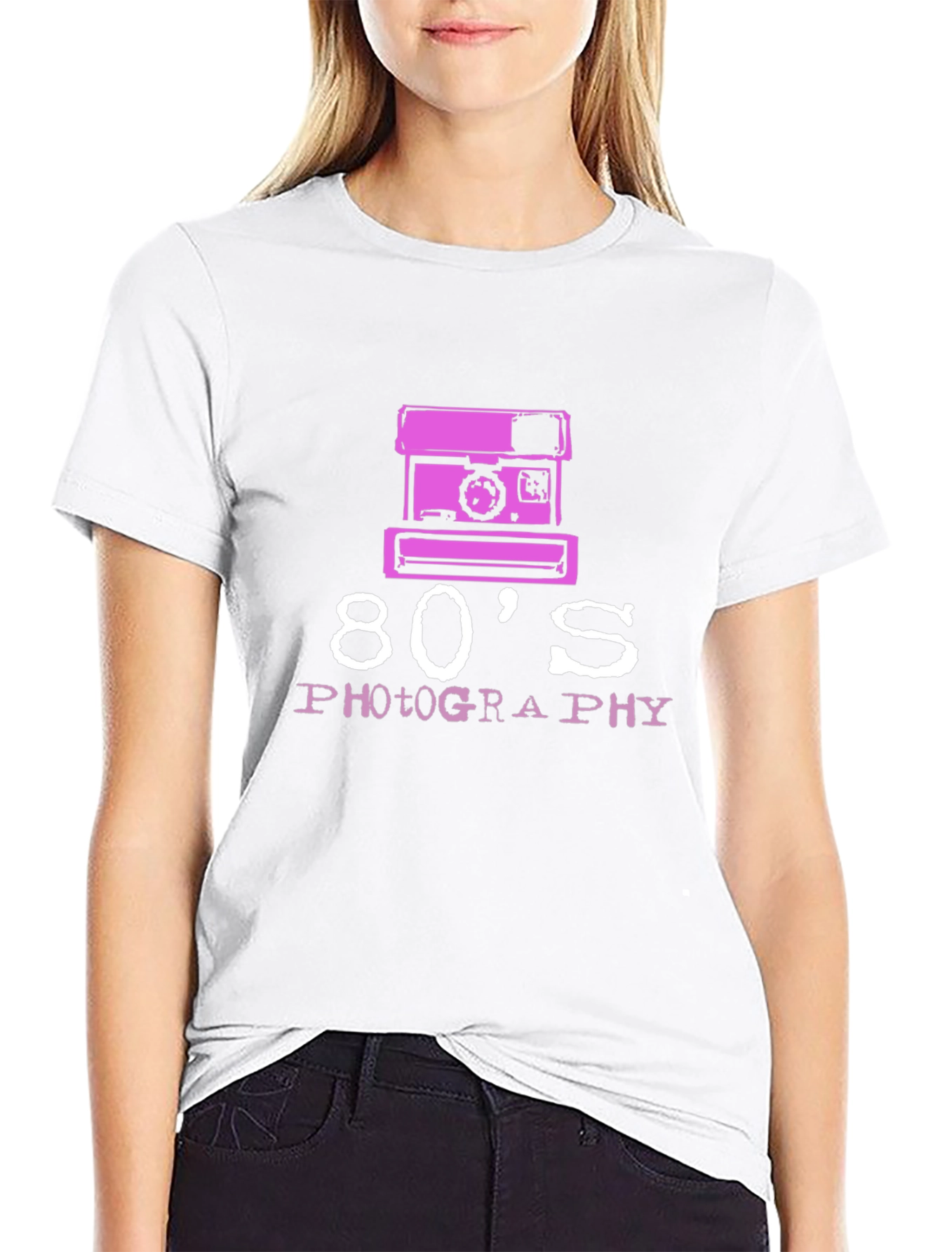 Retro 80s Photography T-Shirt