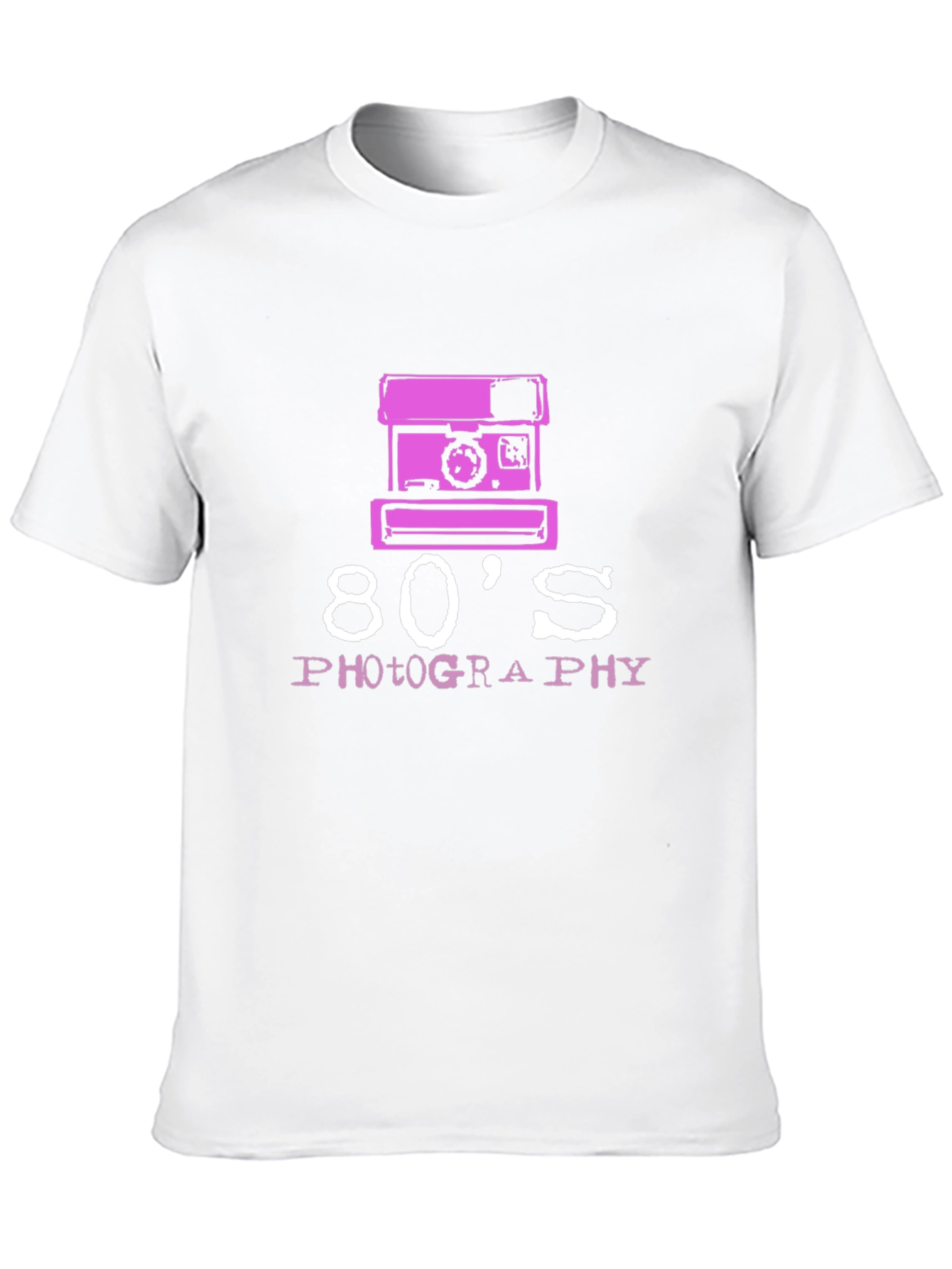 Retro 80s Photography T-Shirt