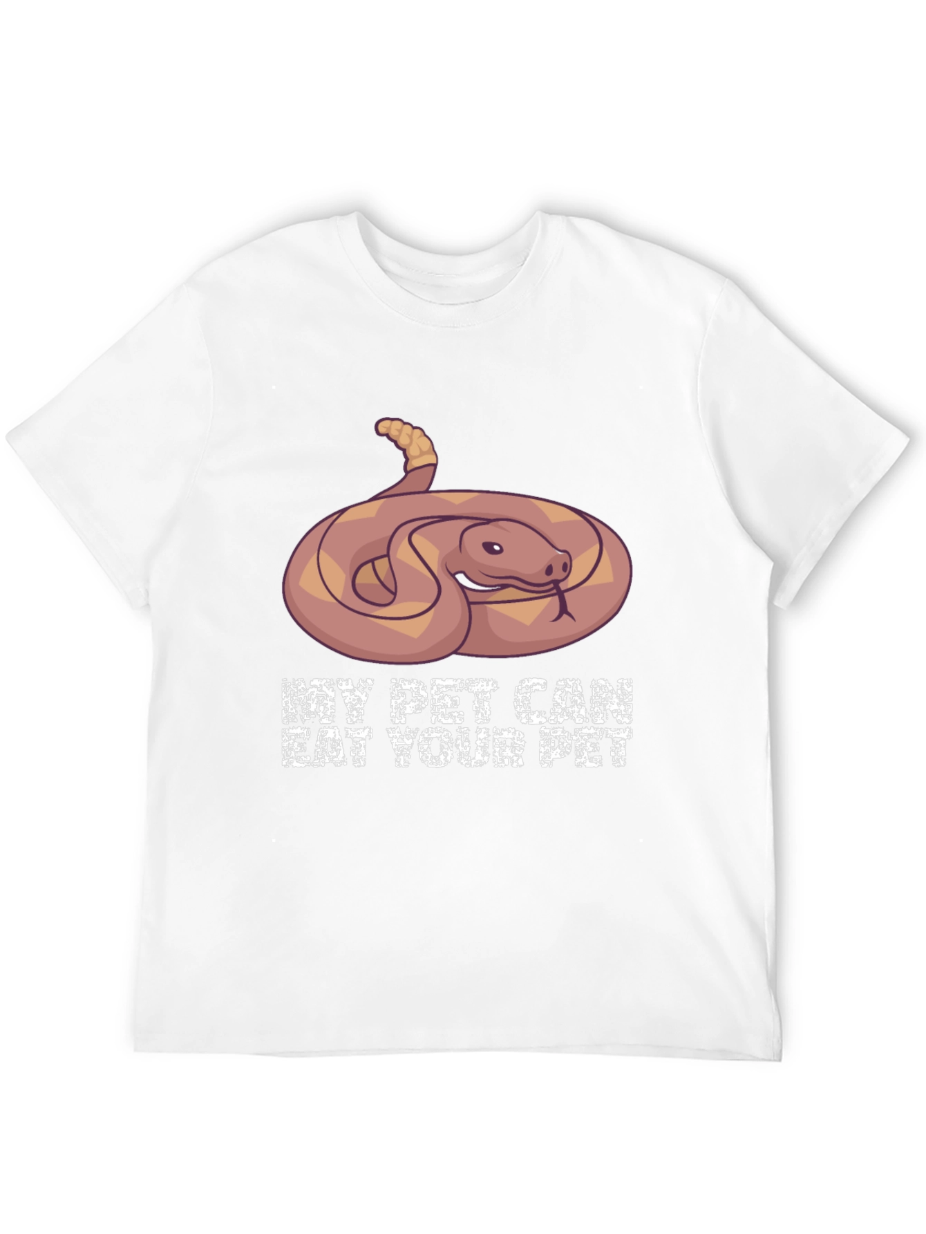 My Pet Can Eat Your Pet Snake Graphic T-Shirt