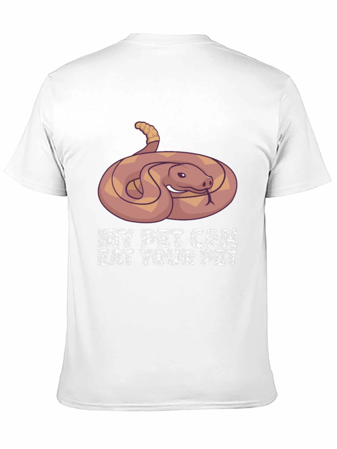 My Pet Can Eat Your Pet Snake Graphic T-Shirt