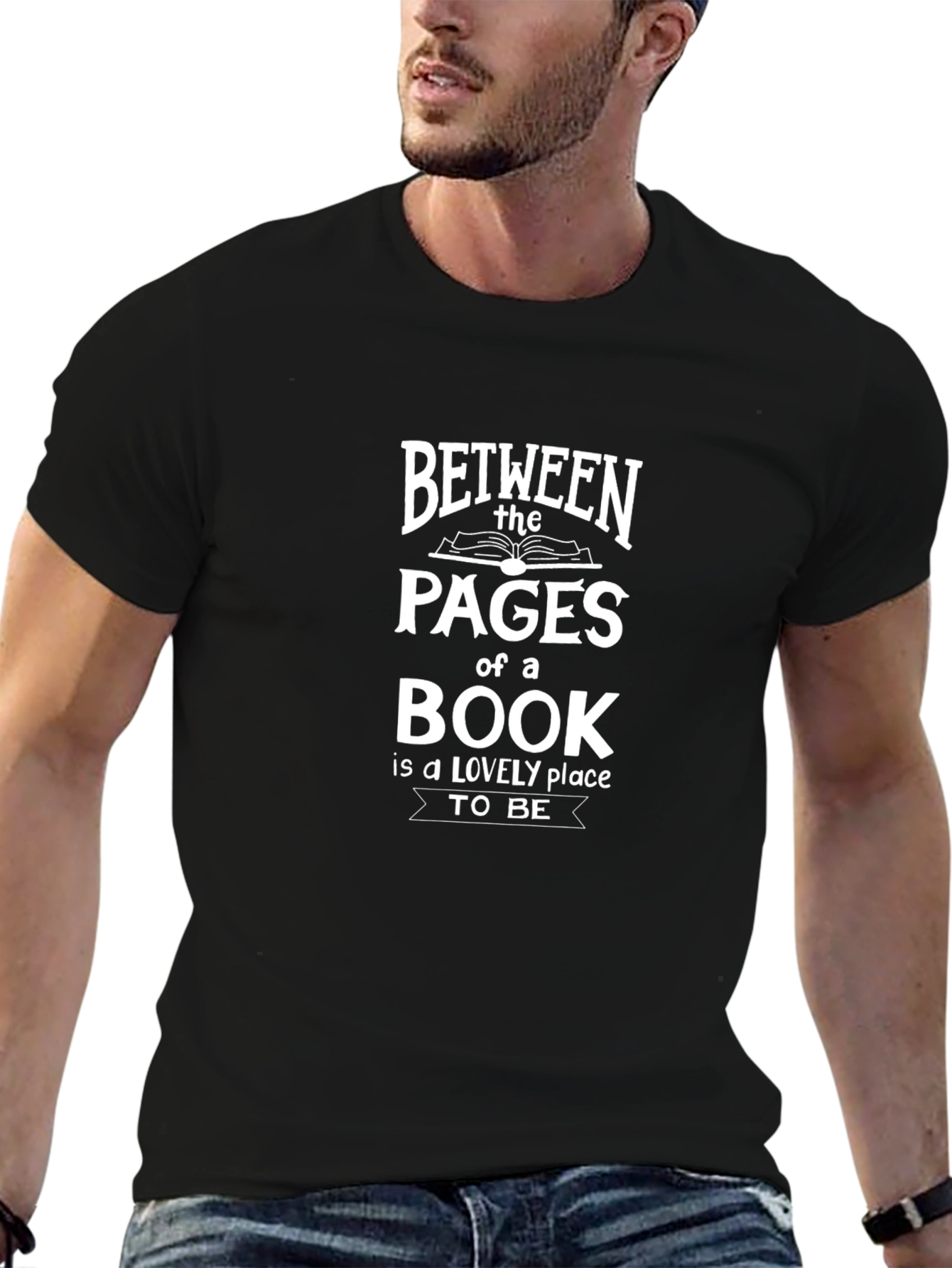 Book Lover T-Shirt: Between the Pages