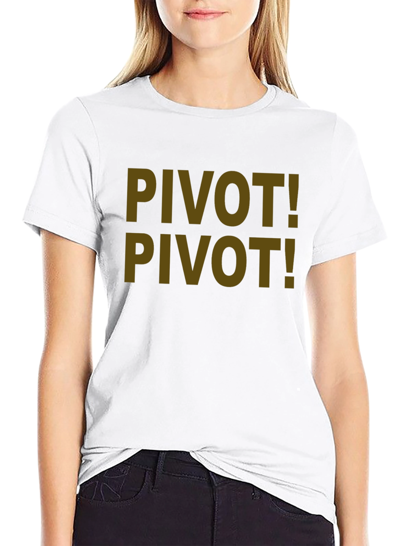 Pivot! Graphic Tee - Comedy Style