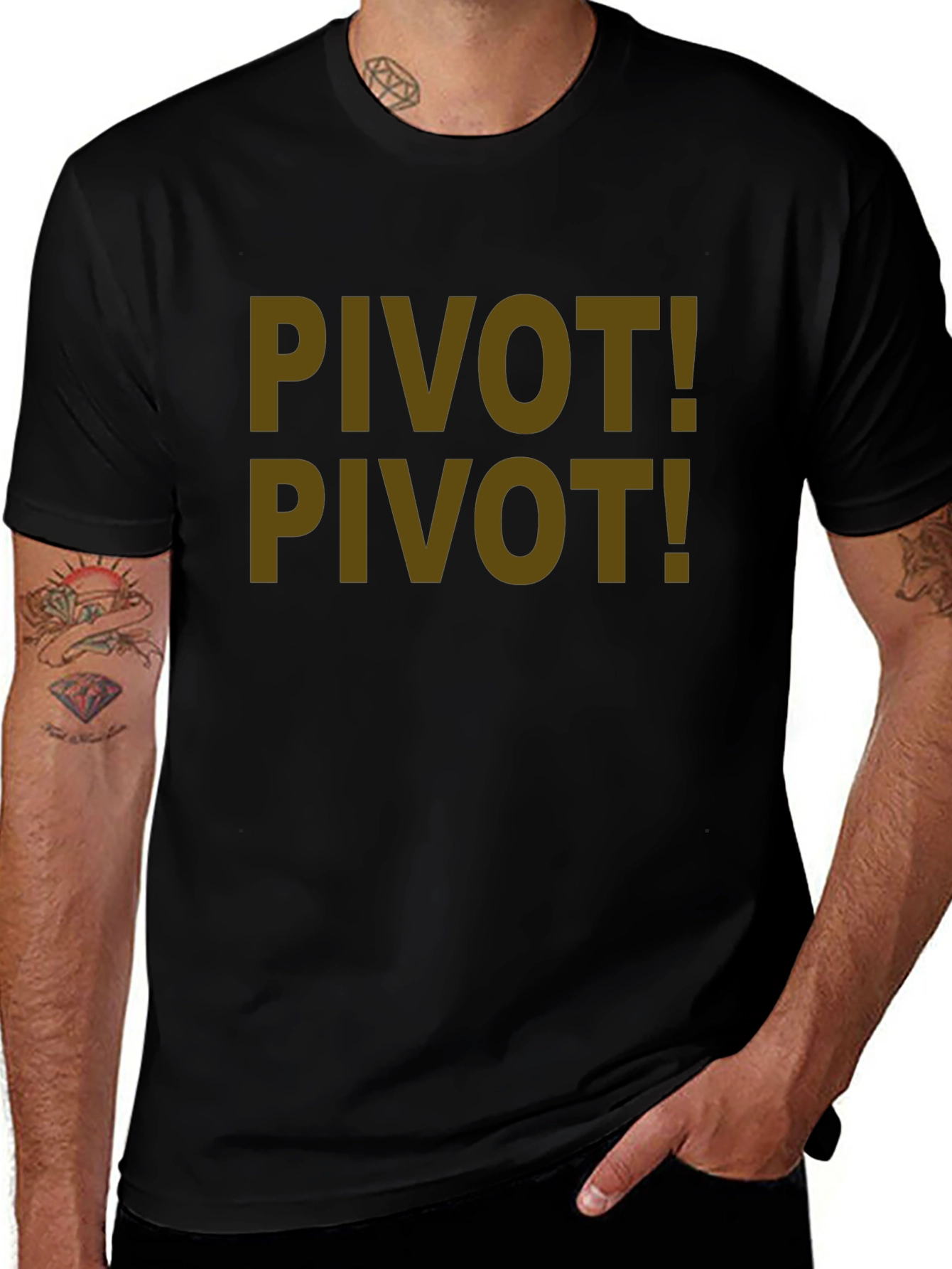 Pivot! Graphic Tee - Comedy Style