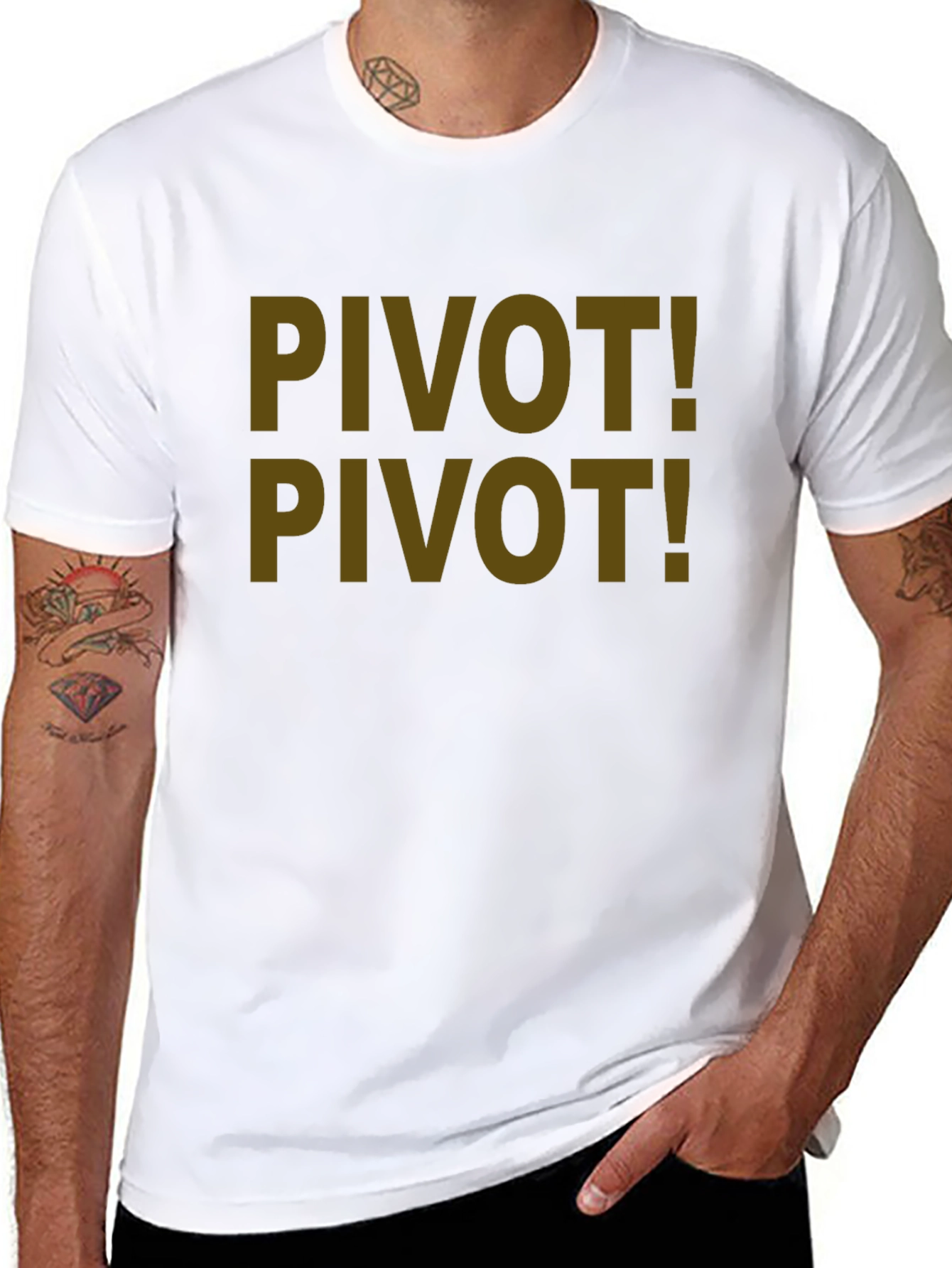 Pivot! Graphic Tee - Comedy Style