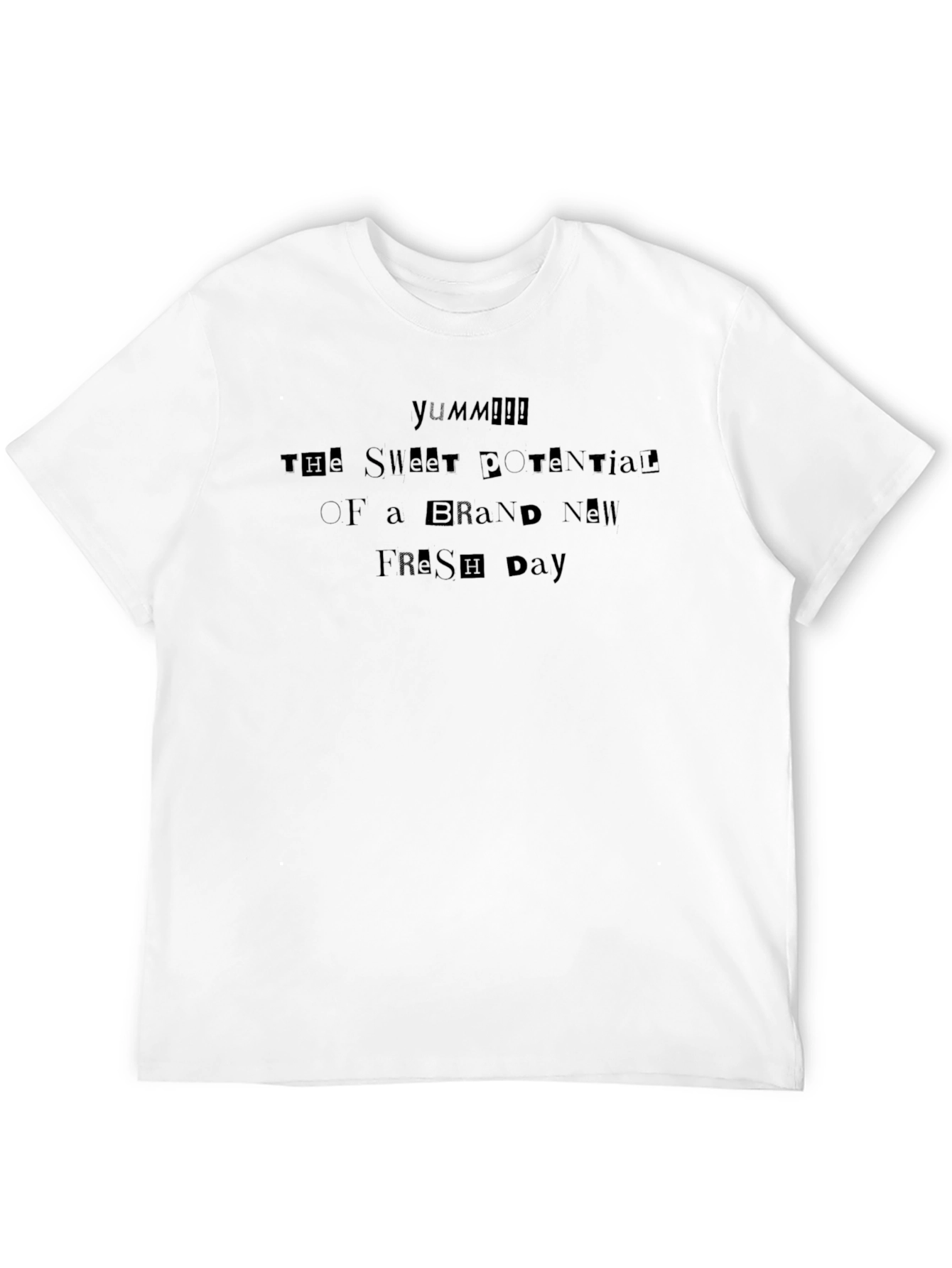 Motivational Graphic Tee - Yumm! Fresh Day
