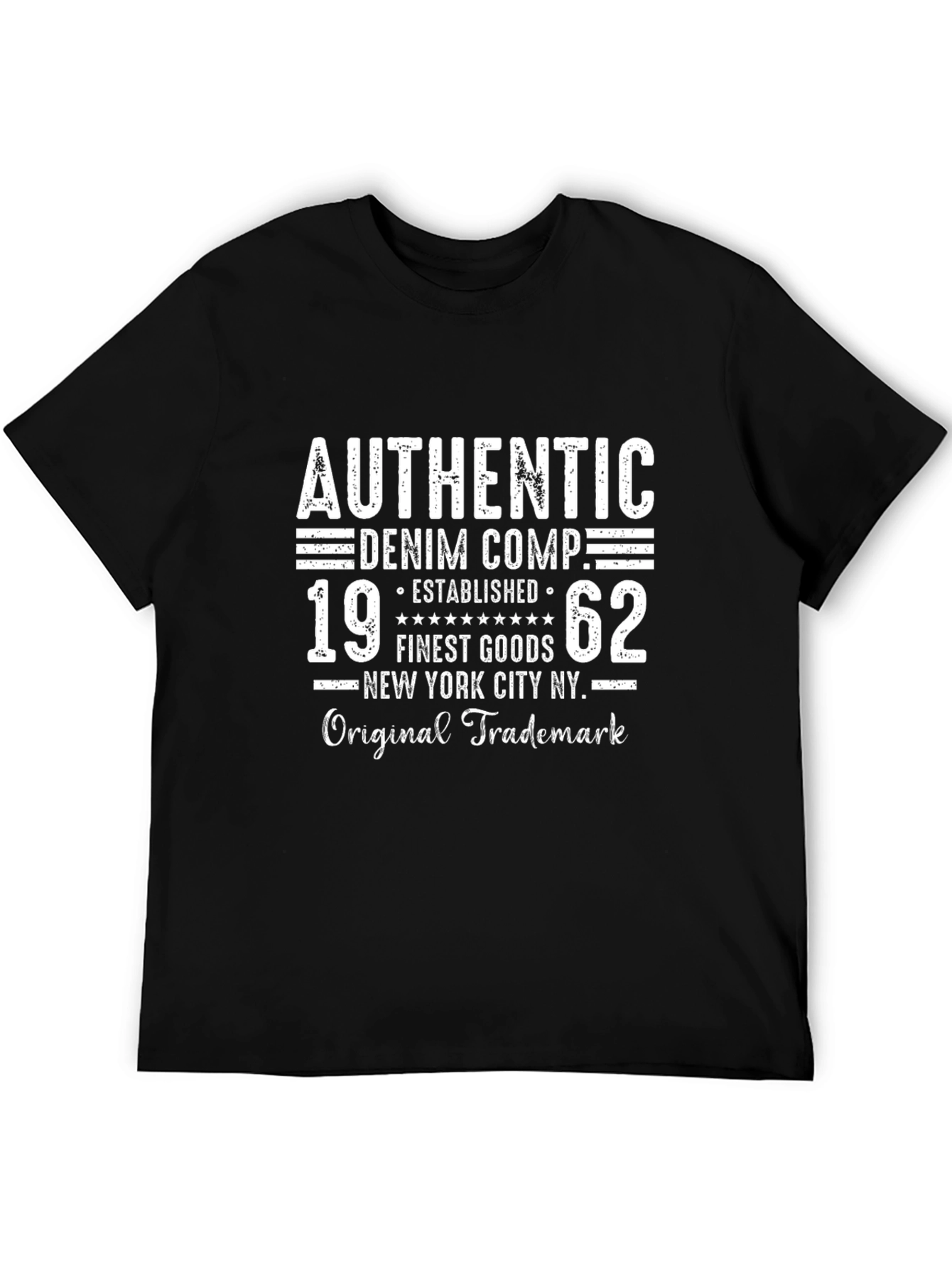 Authentic Denim Tee - Established 1962