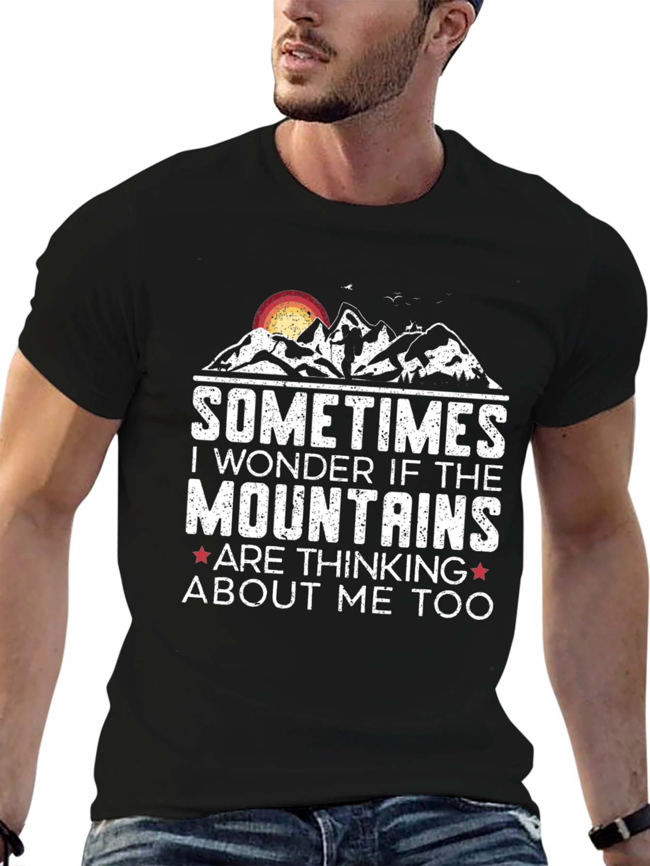 Mountains Are Thinking About Me Too T-Shirt