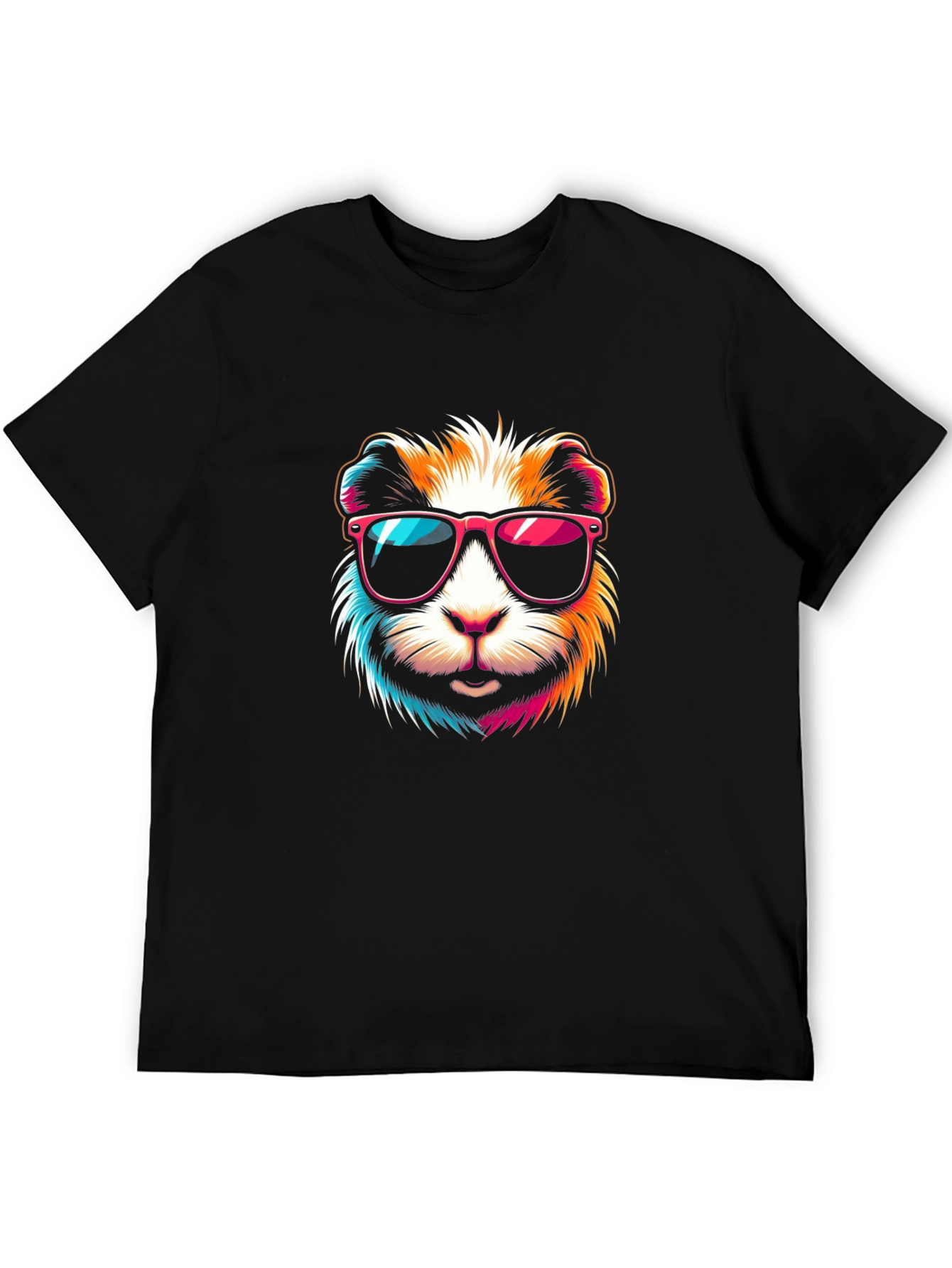 Cool Guinea Pig Graphic T-Shirt