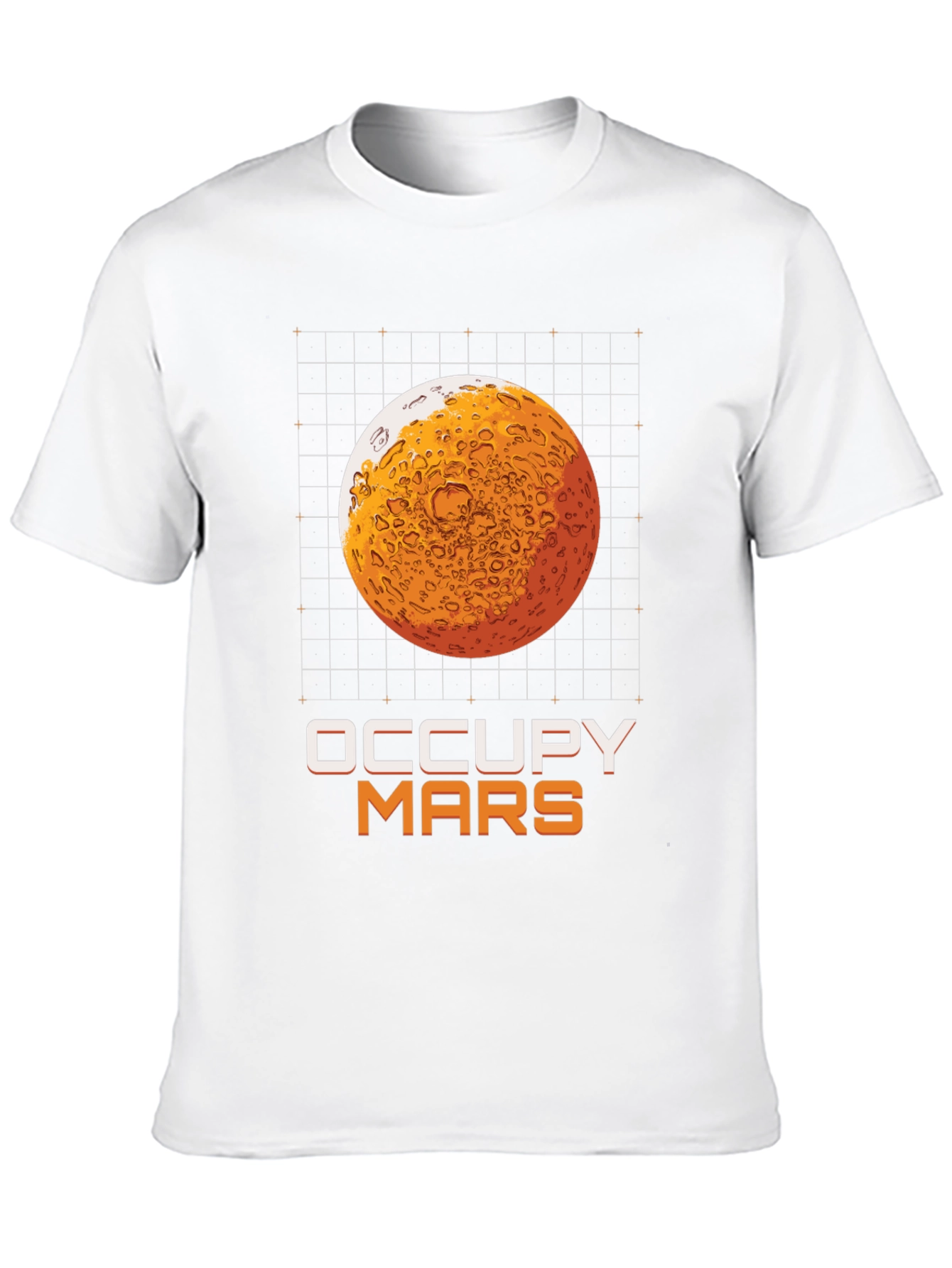 Occupy Mars Graphic T-Shirt - Space Exploration Tee