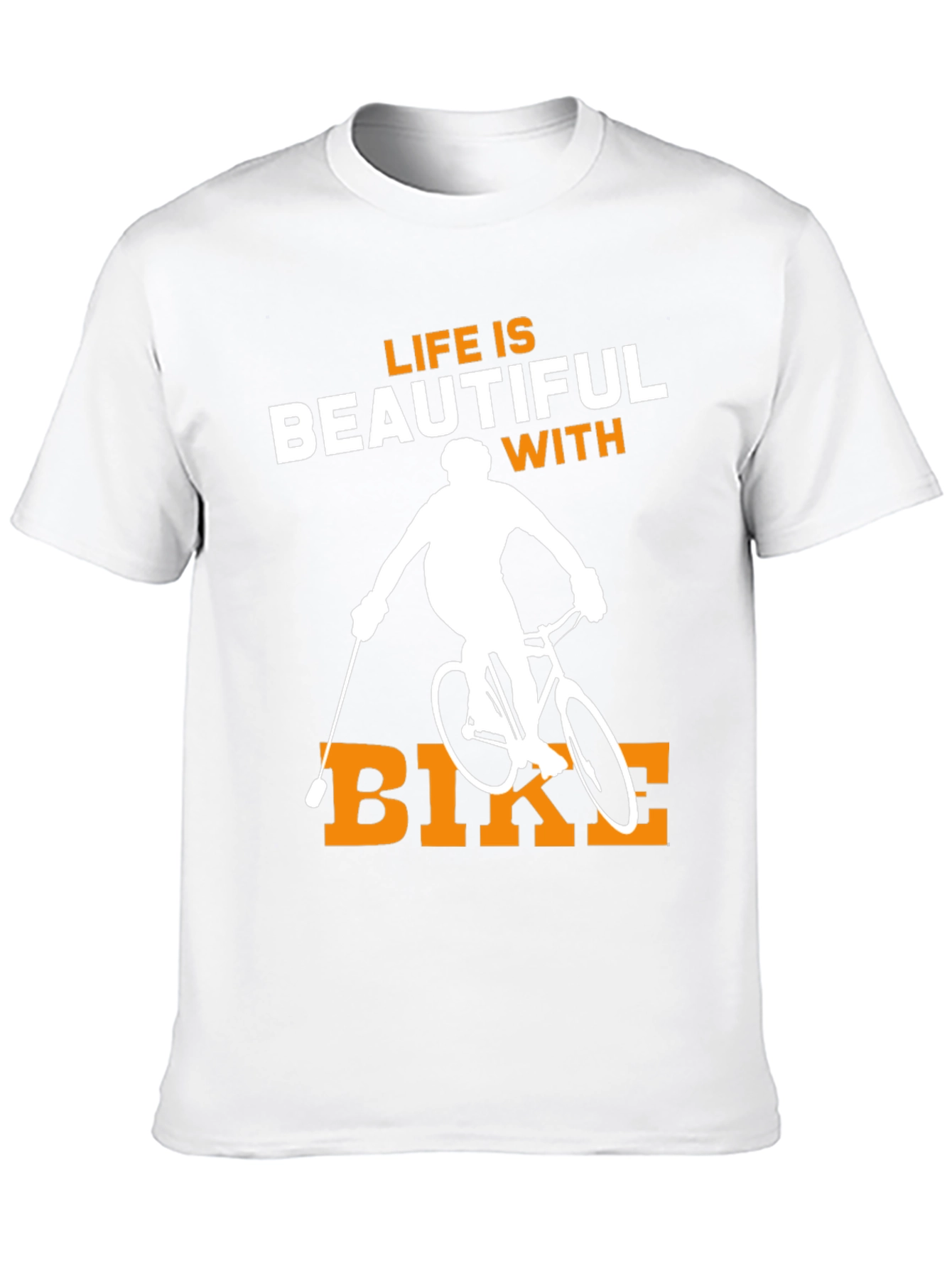 Life is Beautiful with Bike T-Shirt
