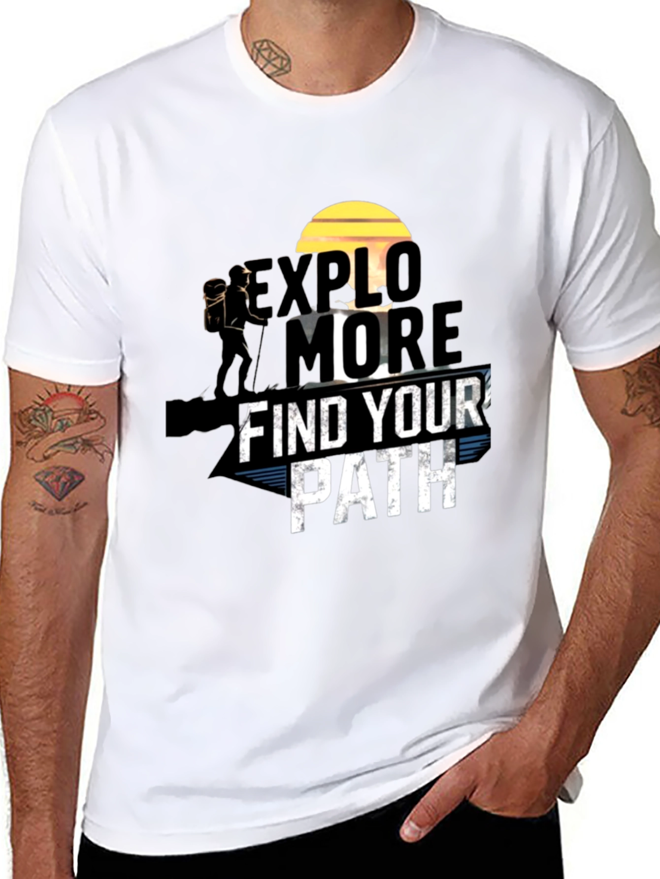 Explore More Find Your Path Graphic T-Shirt