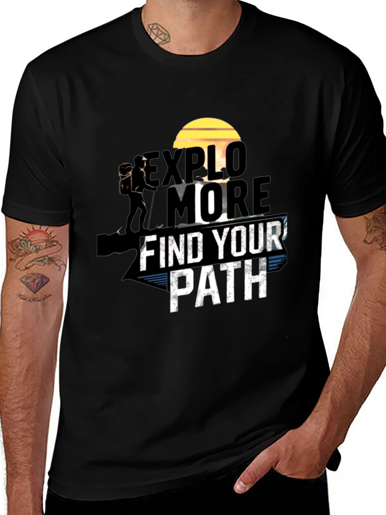 Explore More Find Your Path Graphic T-Shirt
