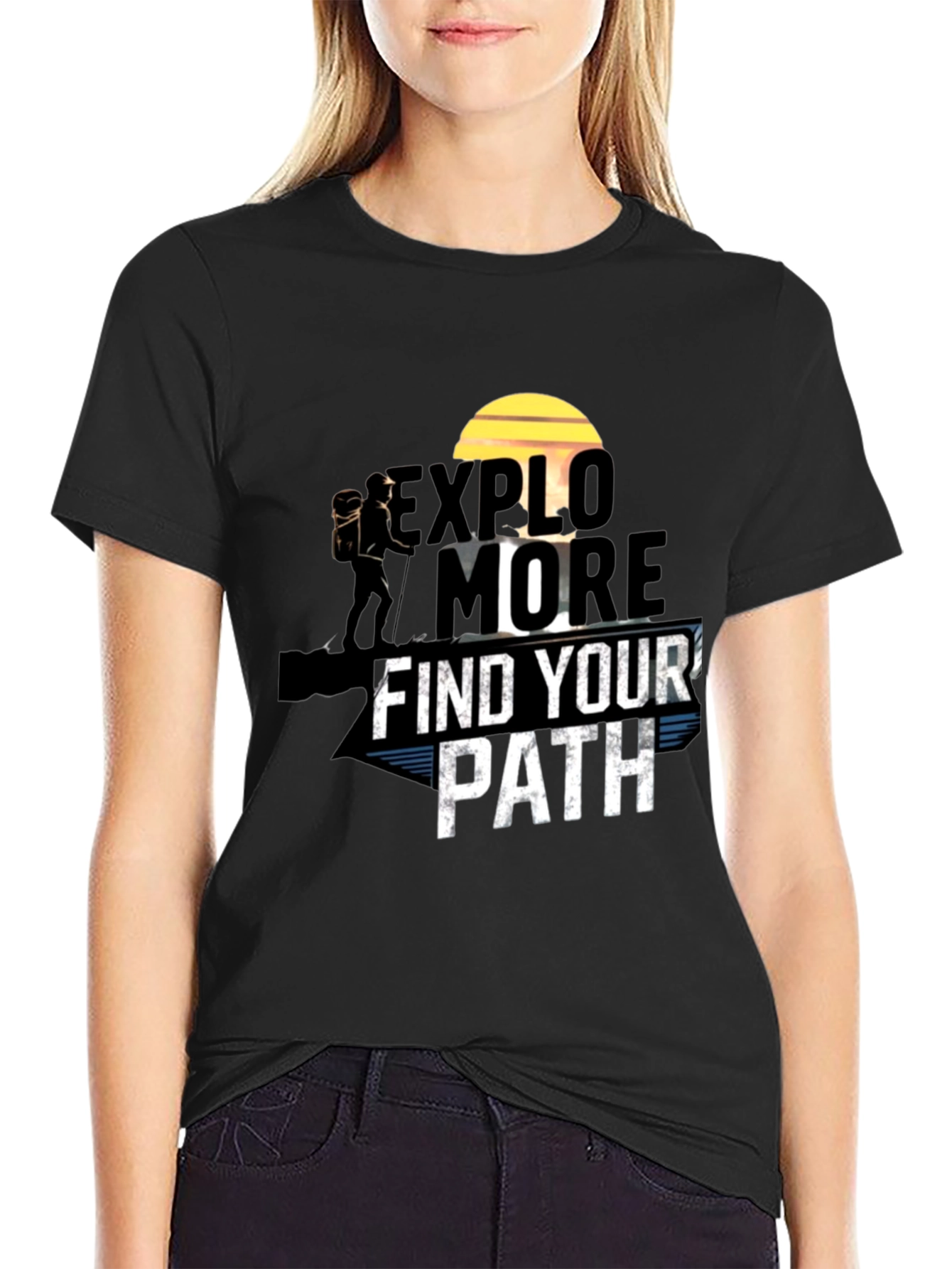 Explore More Find Your Path Graphic T-Shirt