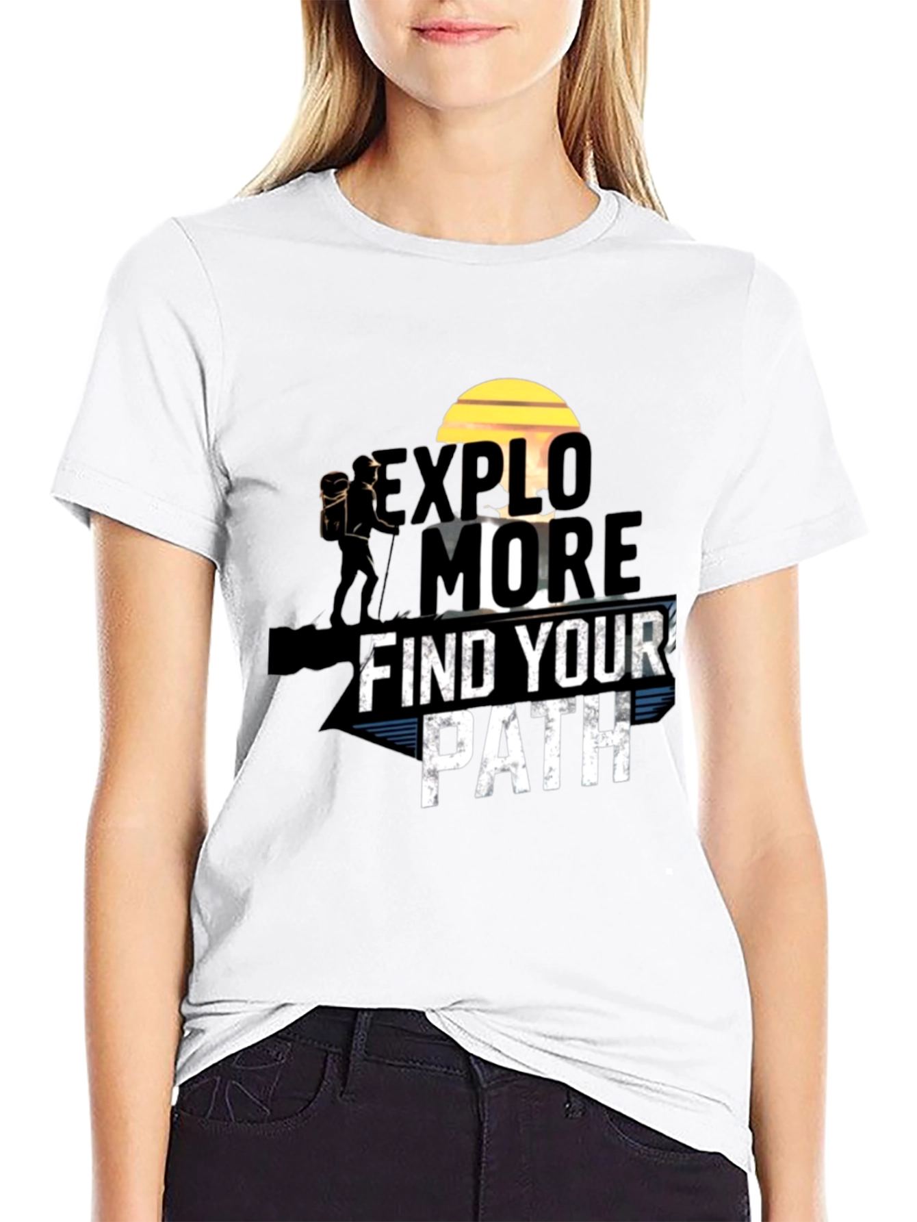 Explore More Find Your Path Graphic T-Shirt