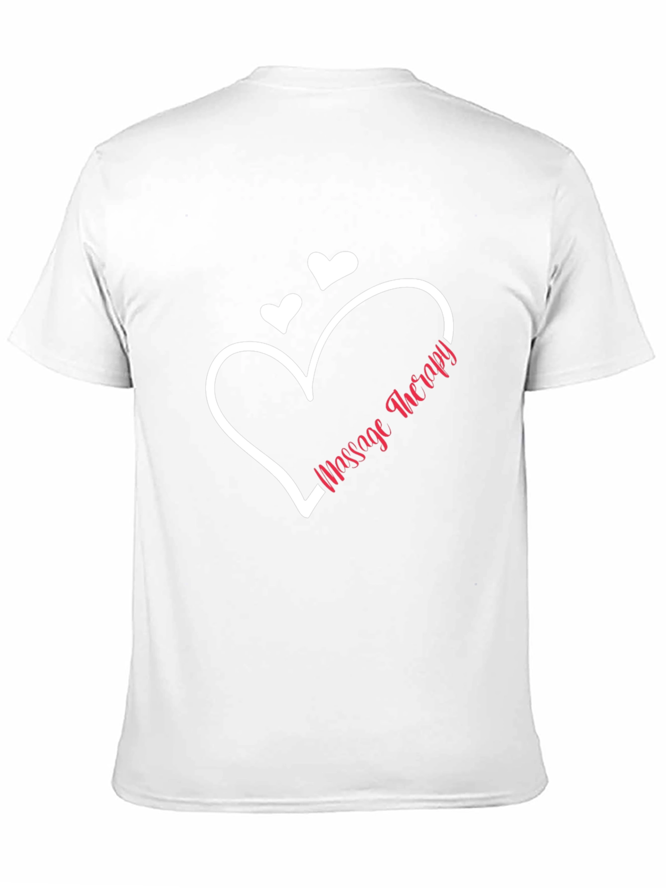 Massage Therapy Heart Graphic Tee - Black