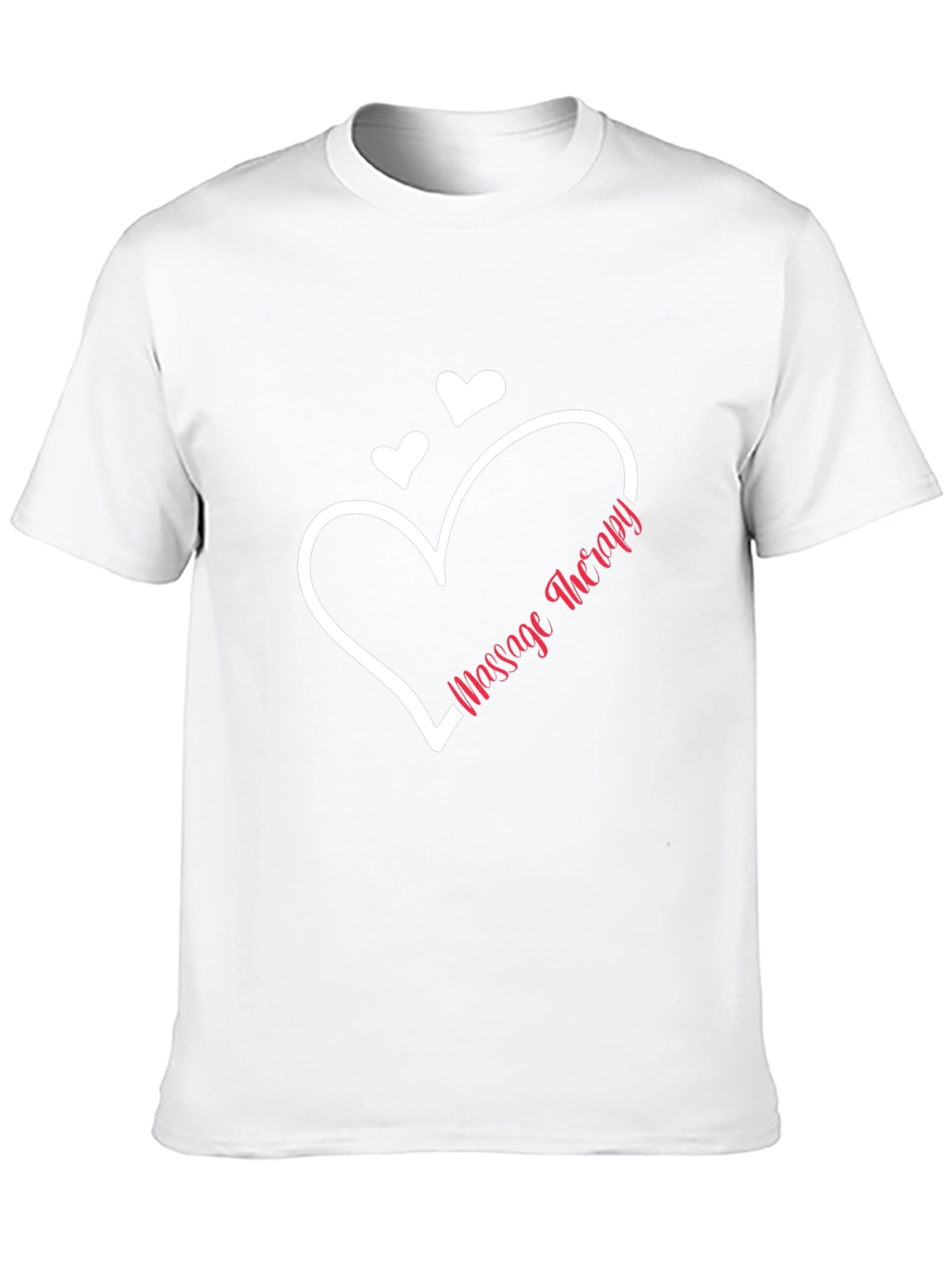 Massage Therapy Heart Graphic Tee - Black