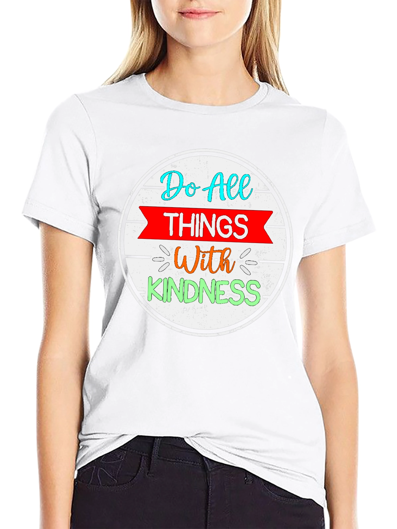Do All Things with Kindness Graphic Tee