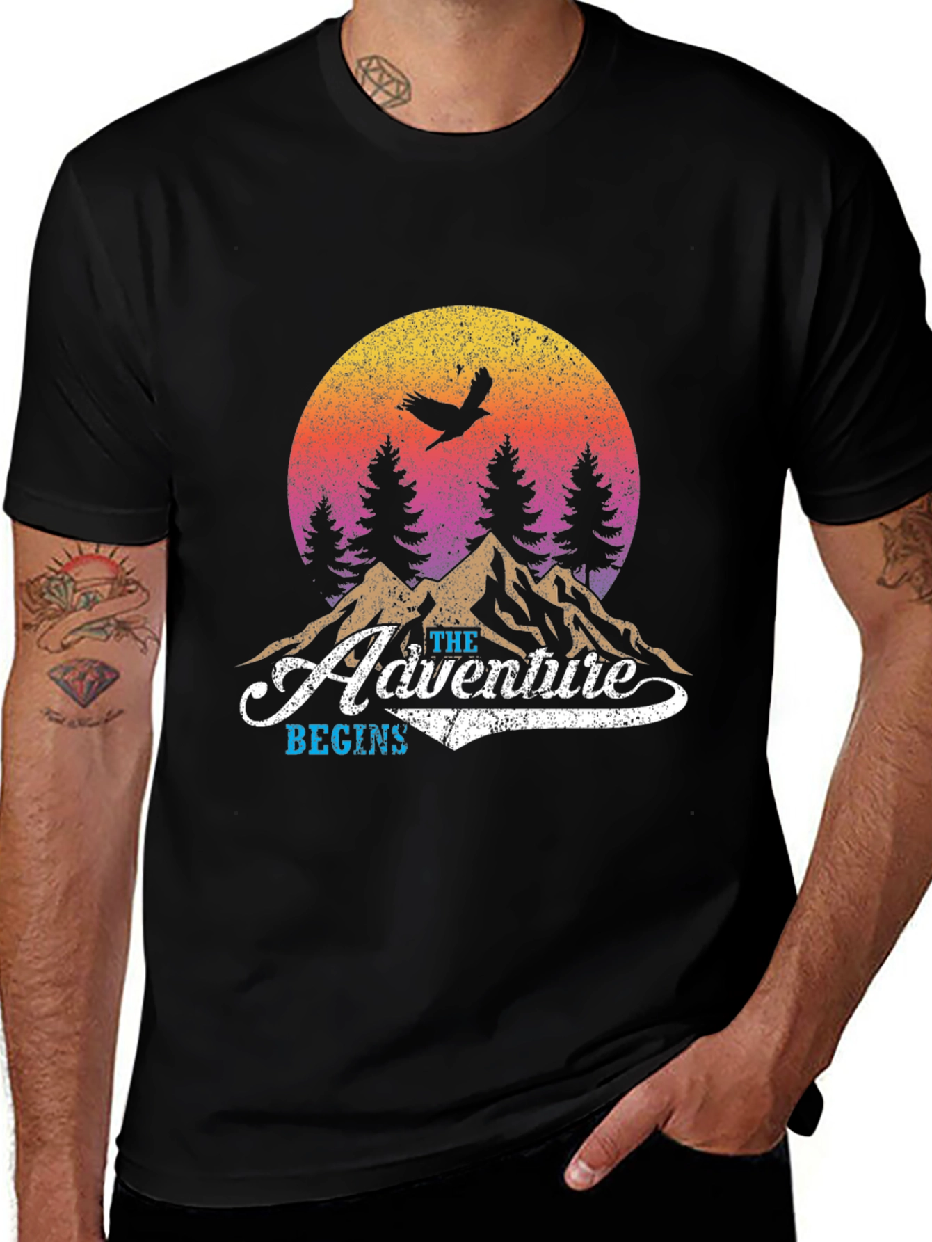 Adventure Begins Graphic Tee