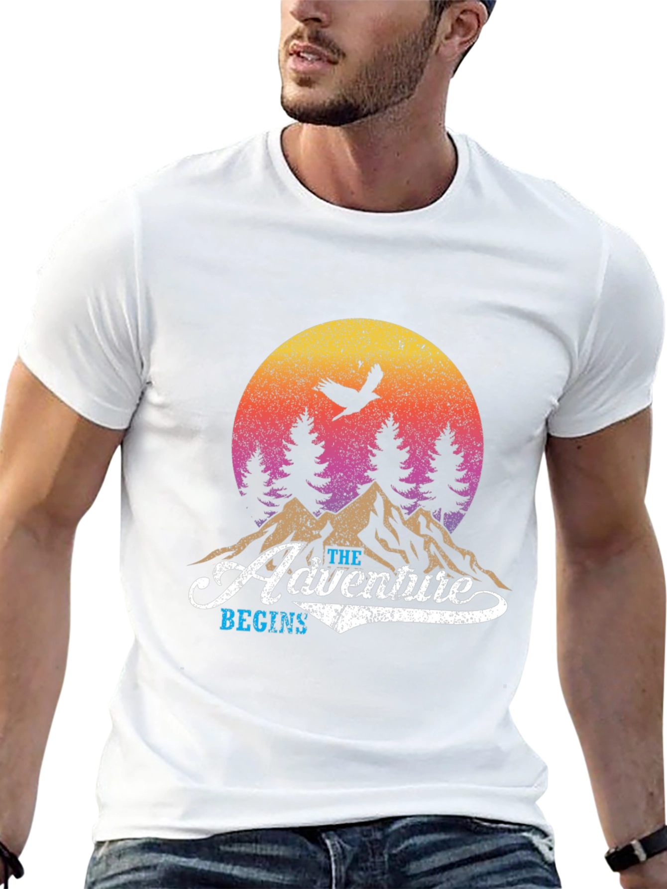 Adventure Begins Graphic Tee