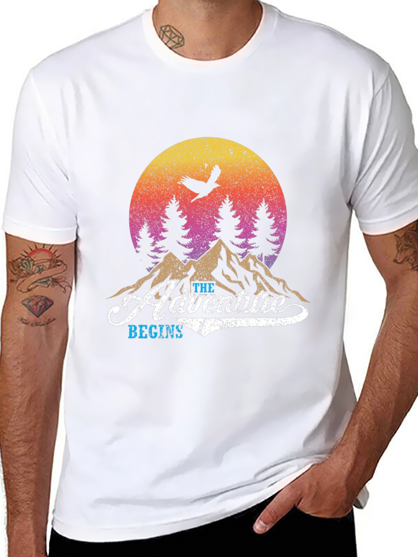 Adventure Begins Graphic Tee