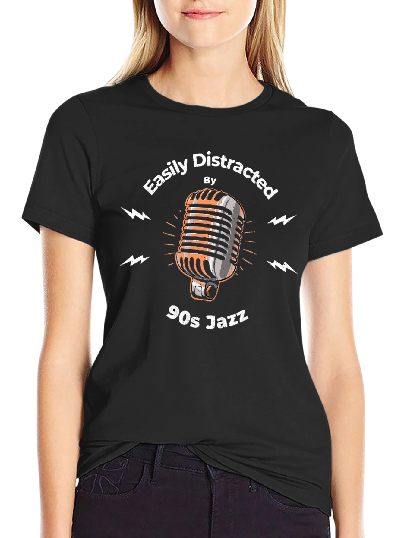 Easily Distracted By 90s Jazz T-Shirt