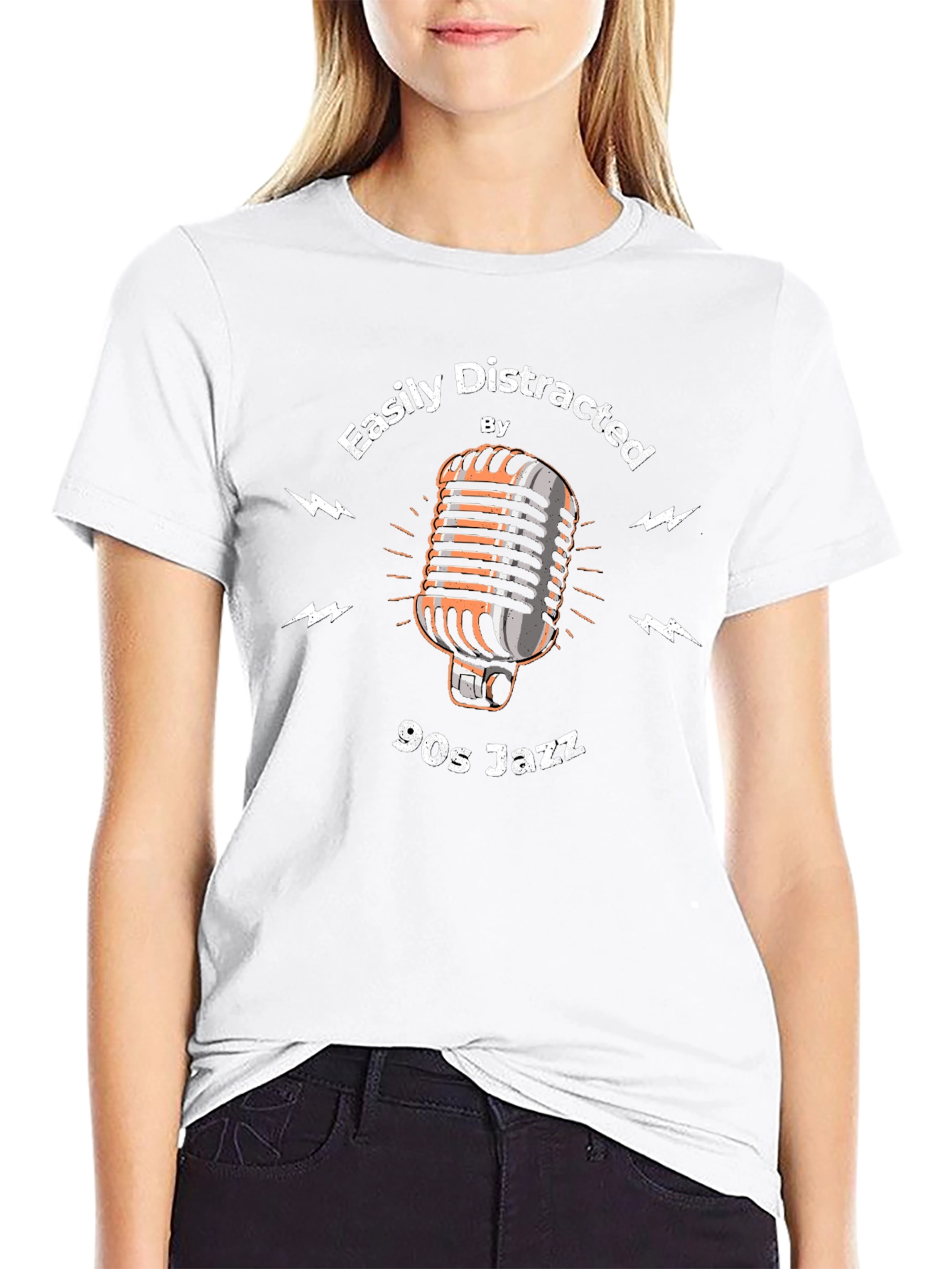 Easily Distracted By 90s Jazz T-Shirt