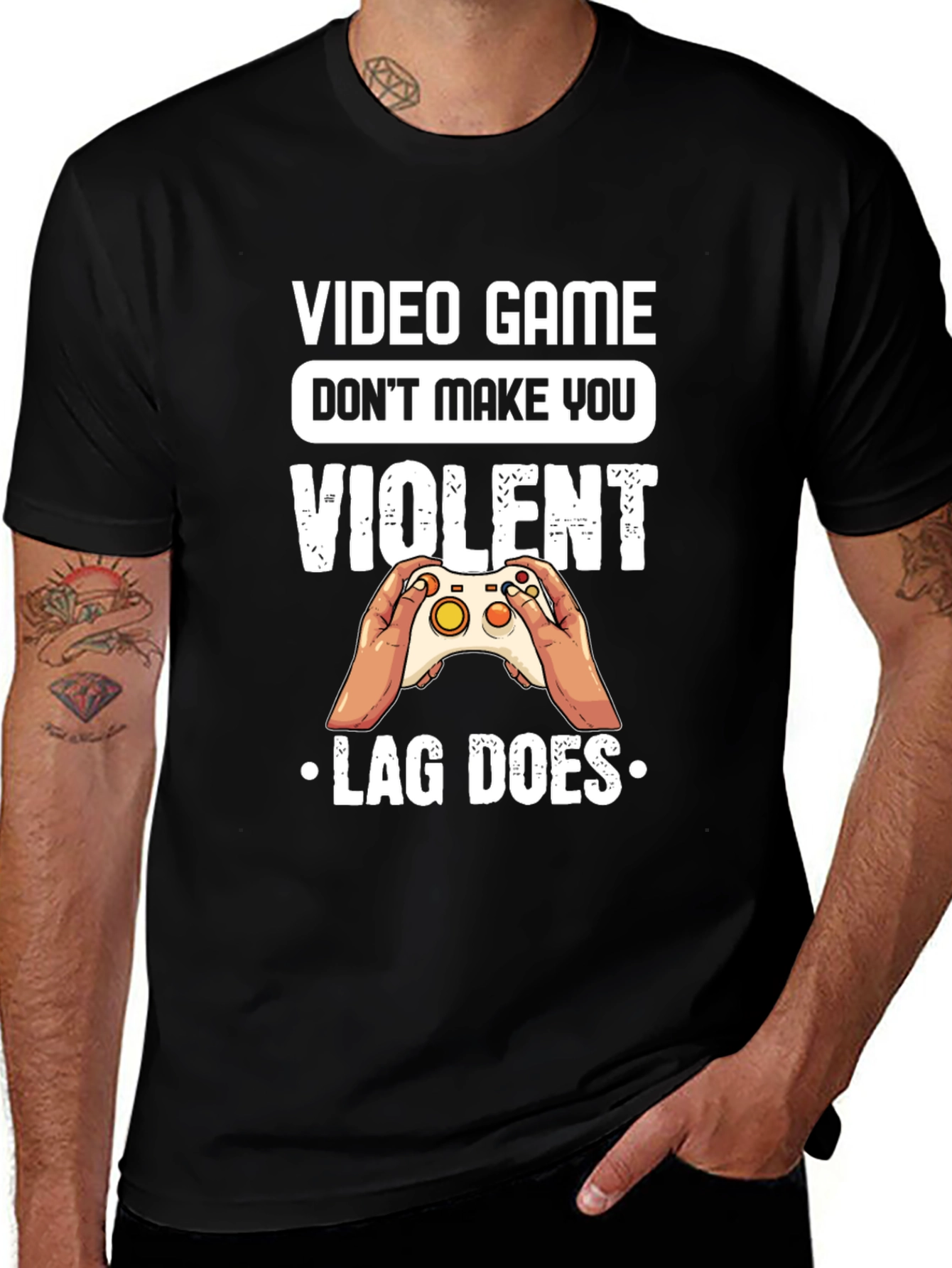 Video Game Lag Graphic T-Shirt