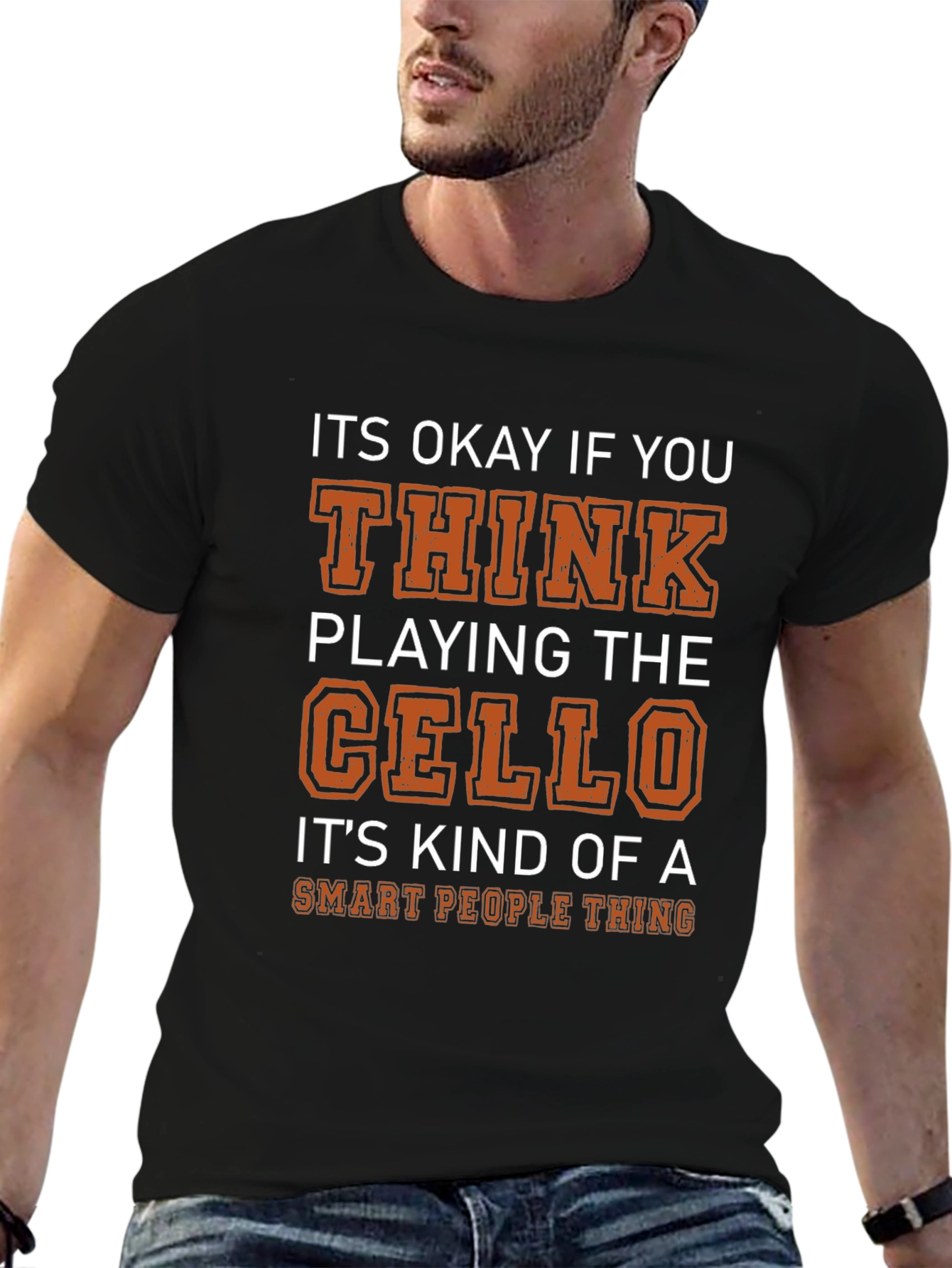 Funny Cello Player T-Shirt - Smart People Thing