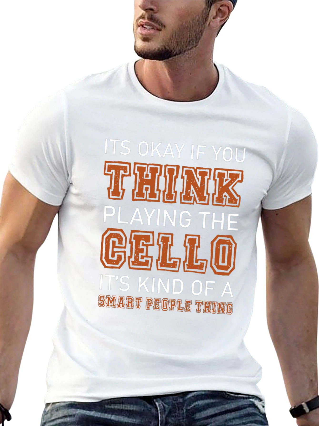 Funny Cello Player T-Shirt - Smart People Thing