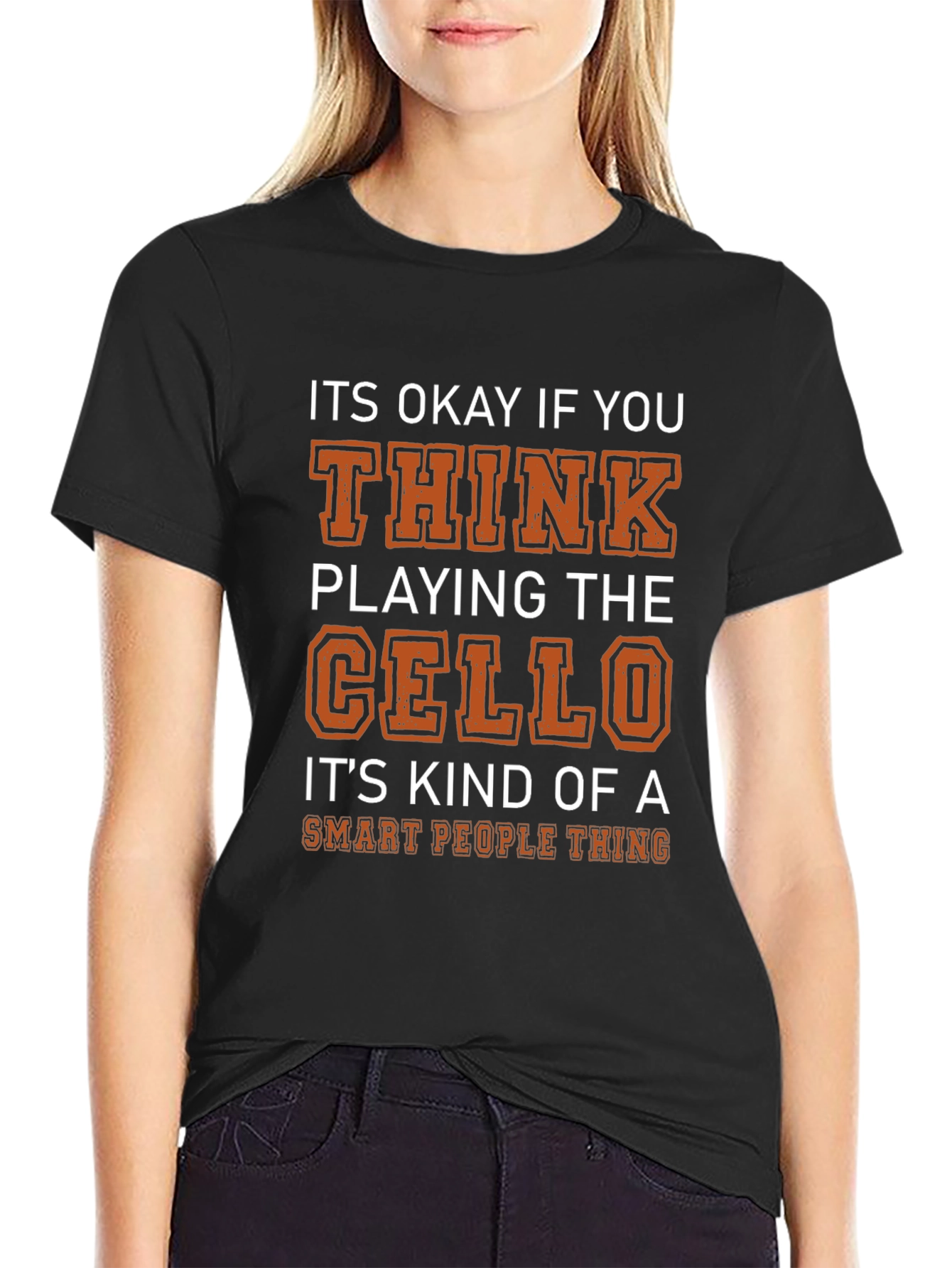 Funny Cello Player T-Shirt - Smart People Thing
