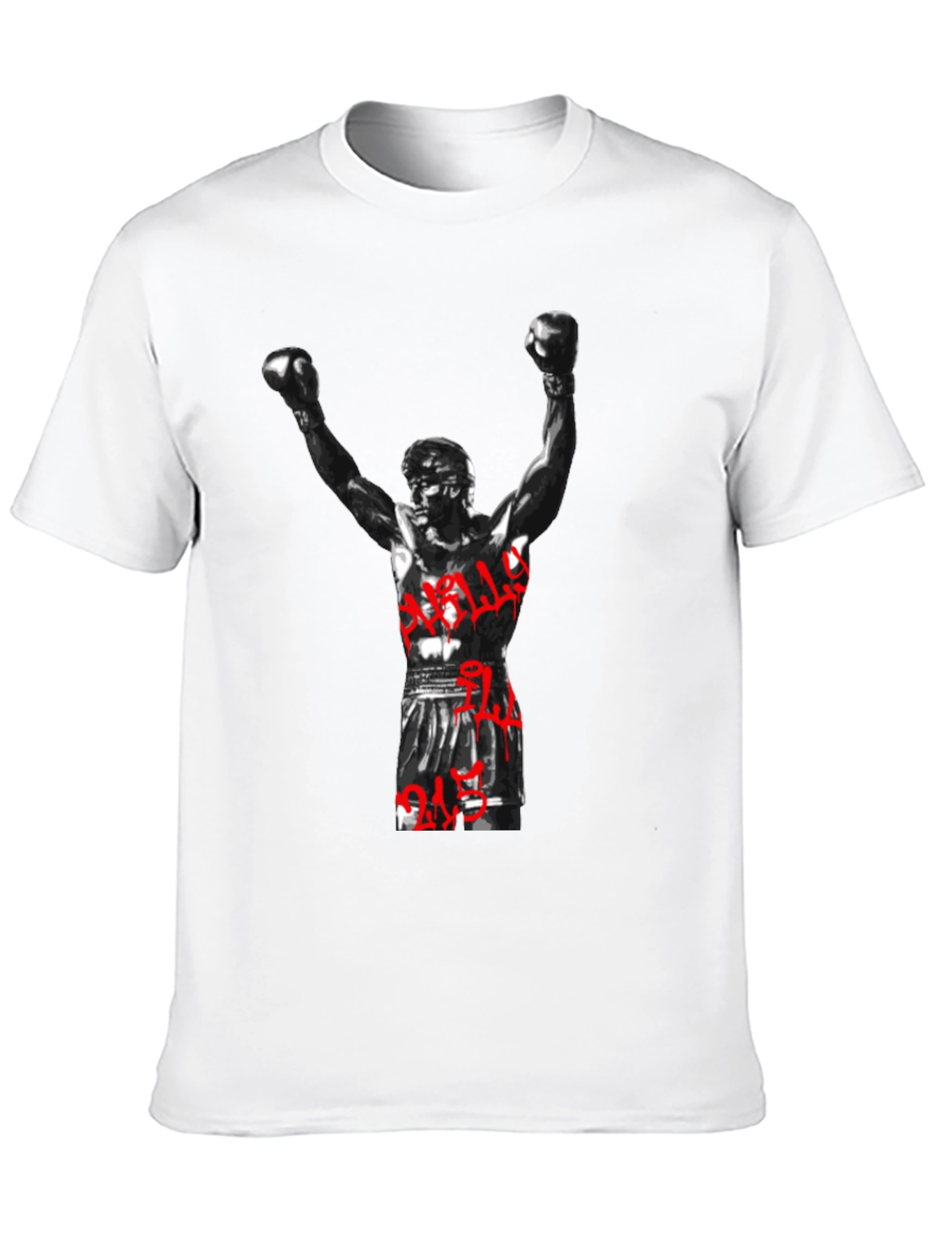 Rocky Balboa T-Shirt - Black Graphic Tee