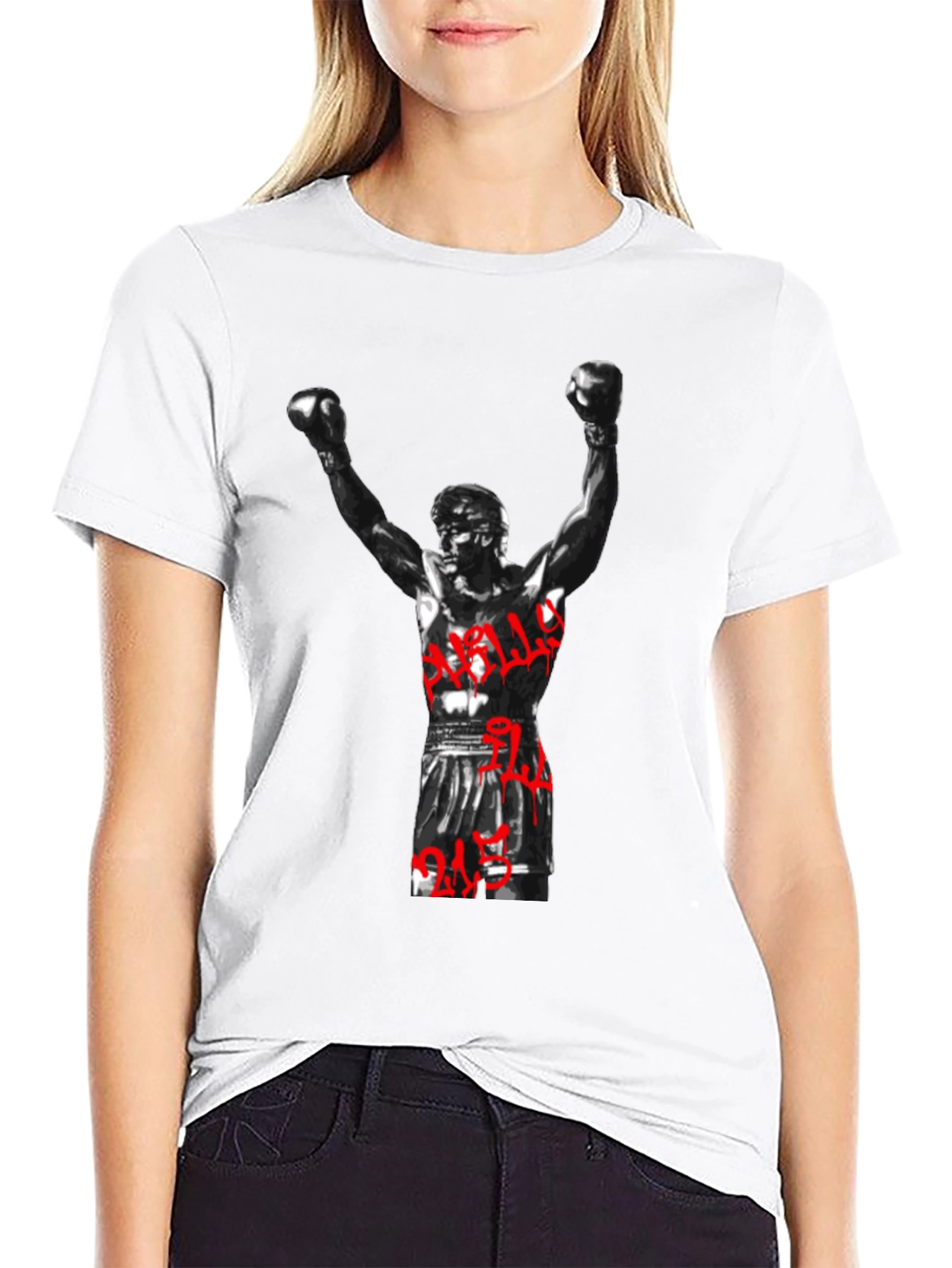 Rocky Balboa T-Shirt - Black Graphic Tee
