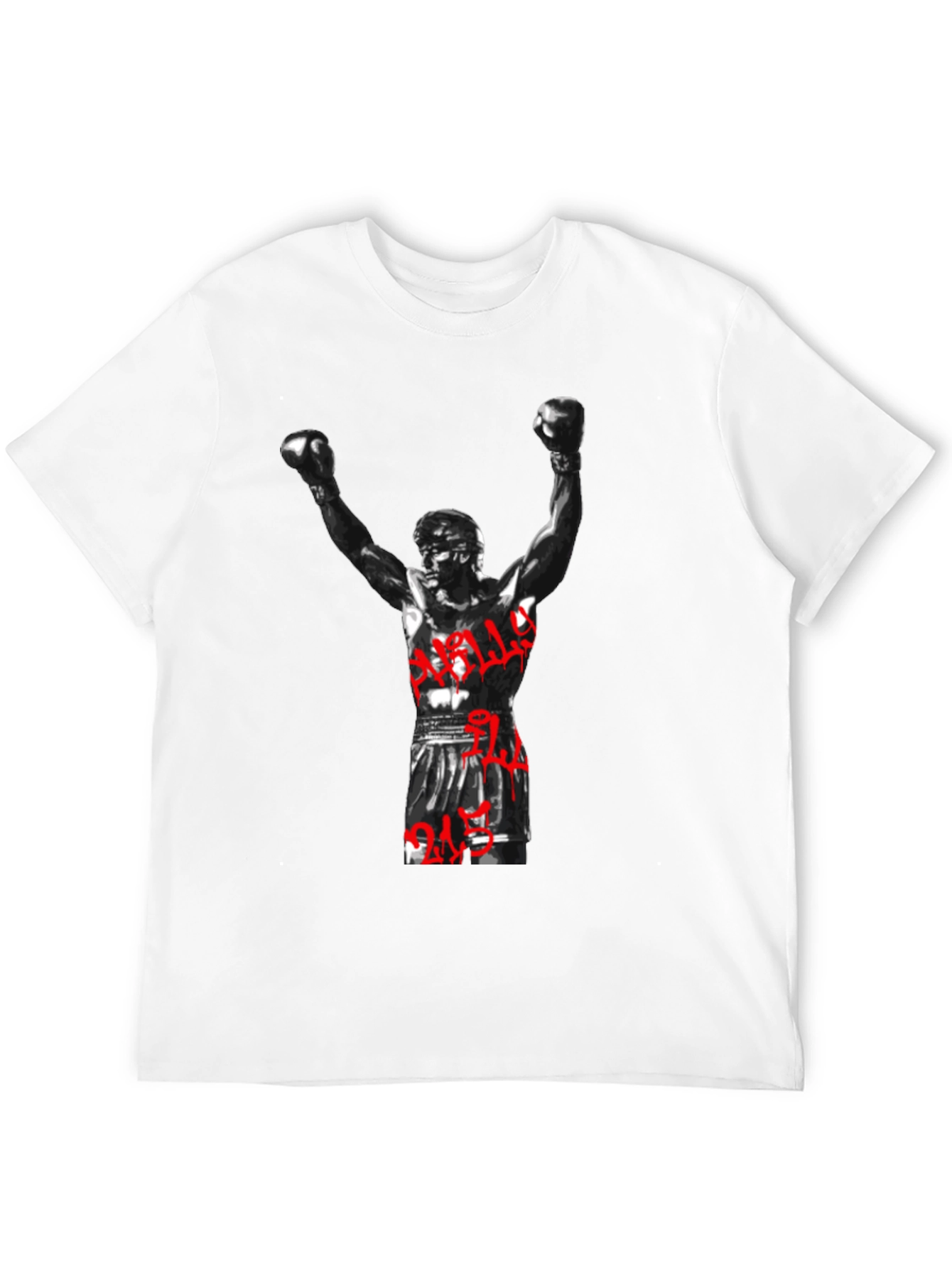 Rocky Balboa T-Shirt - Black Graphic Tee