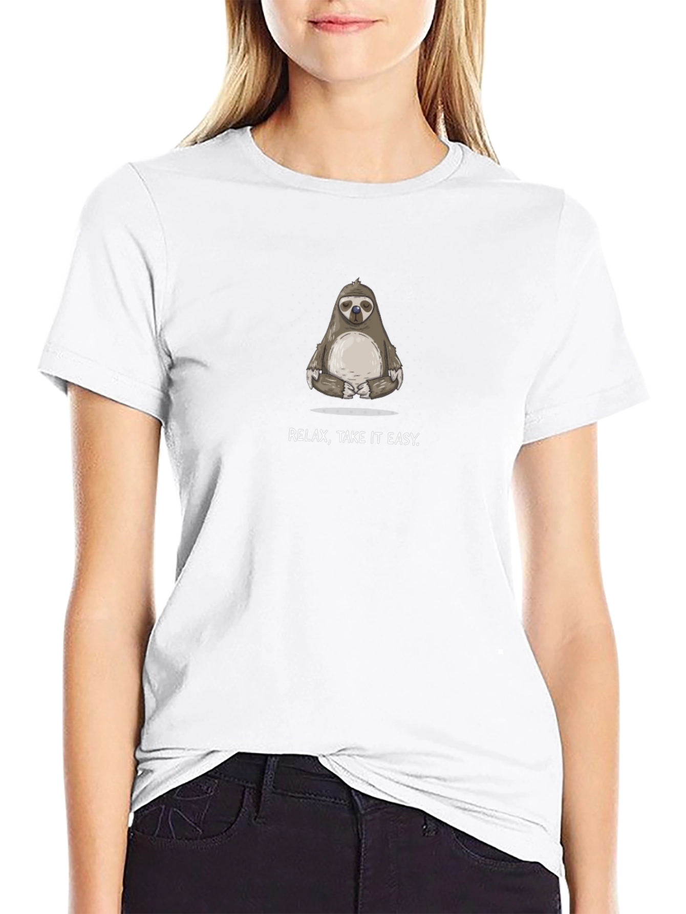 Relax Take it Easy Sloth T-Shirt