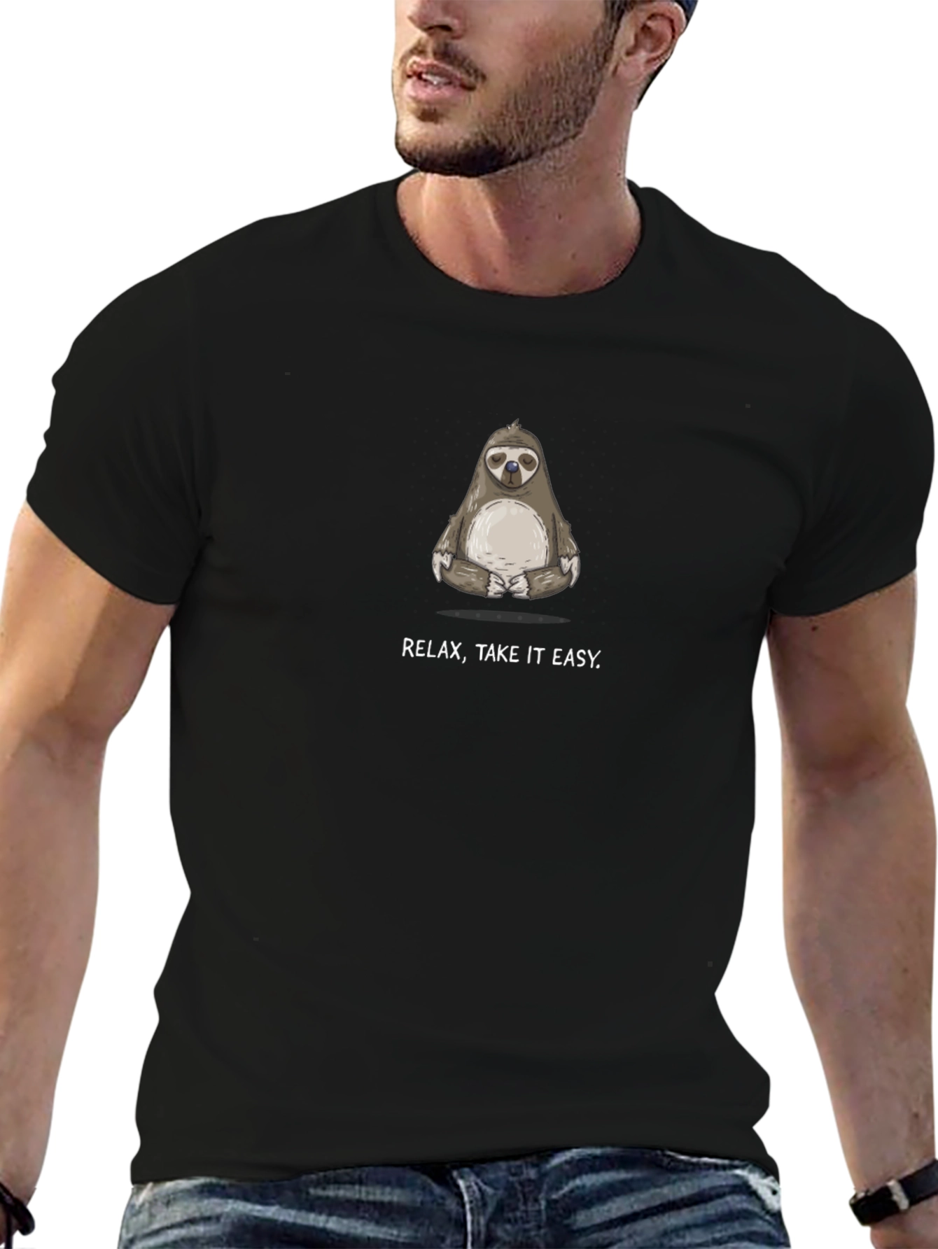Relax Take it Easy Sloth T-Shirt