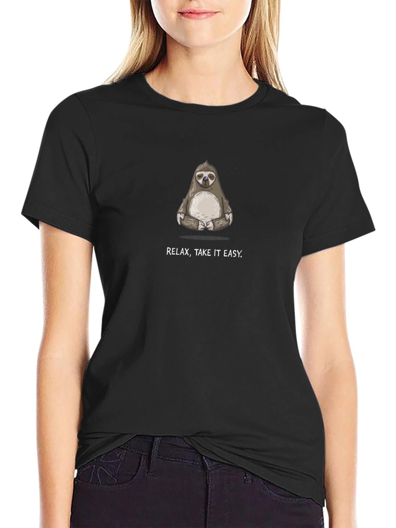 Relax Take it Easy Sloth T-Shirt