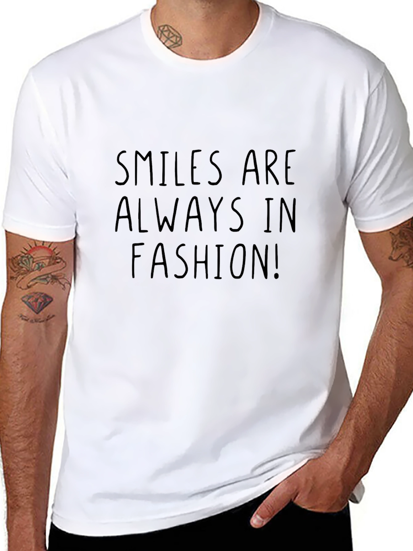 Smiles are Always in Fashion Graphic Tee