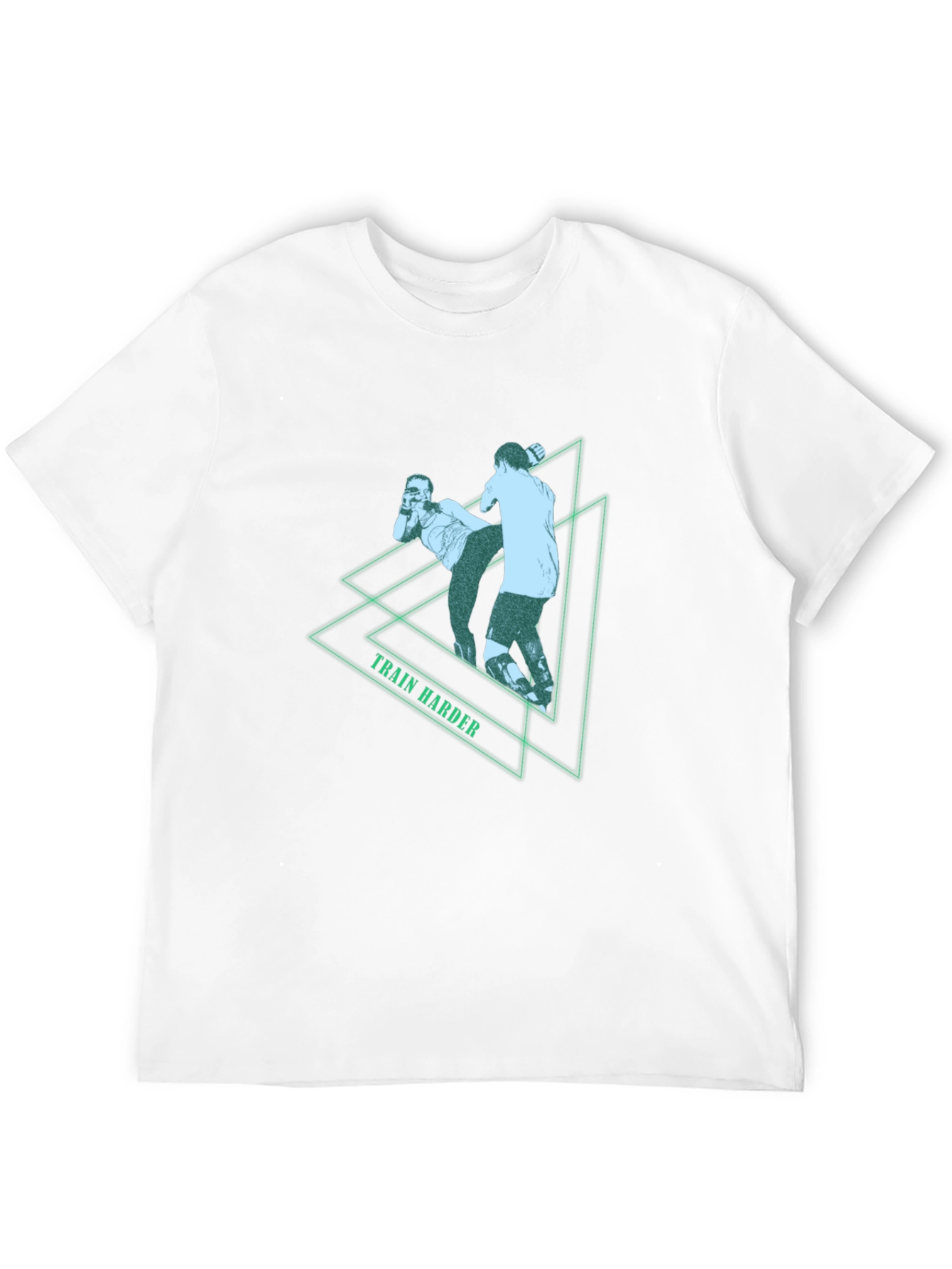 Train Harder Graphic Tee - Black