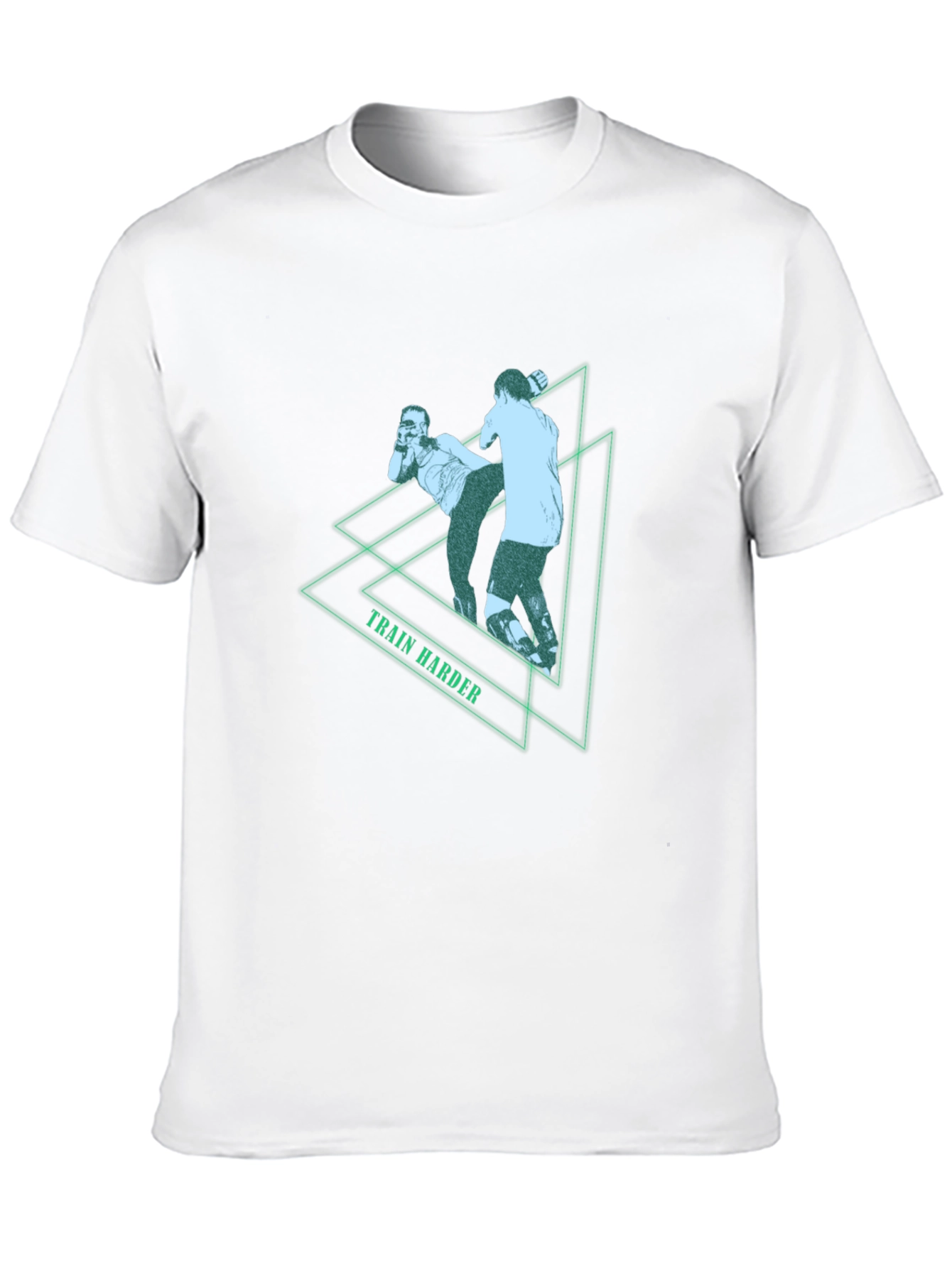Train Harder Graphic Tee - Black