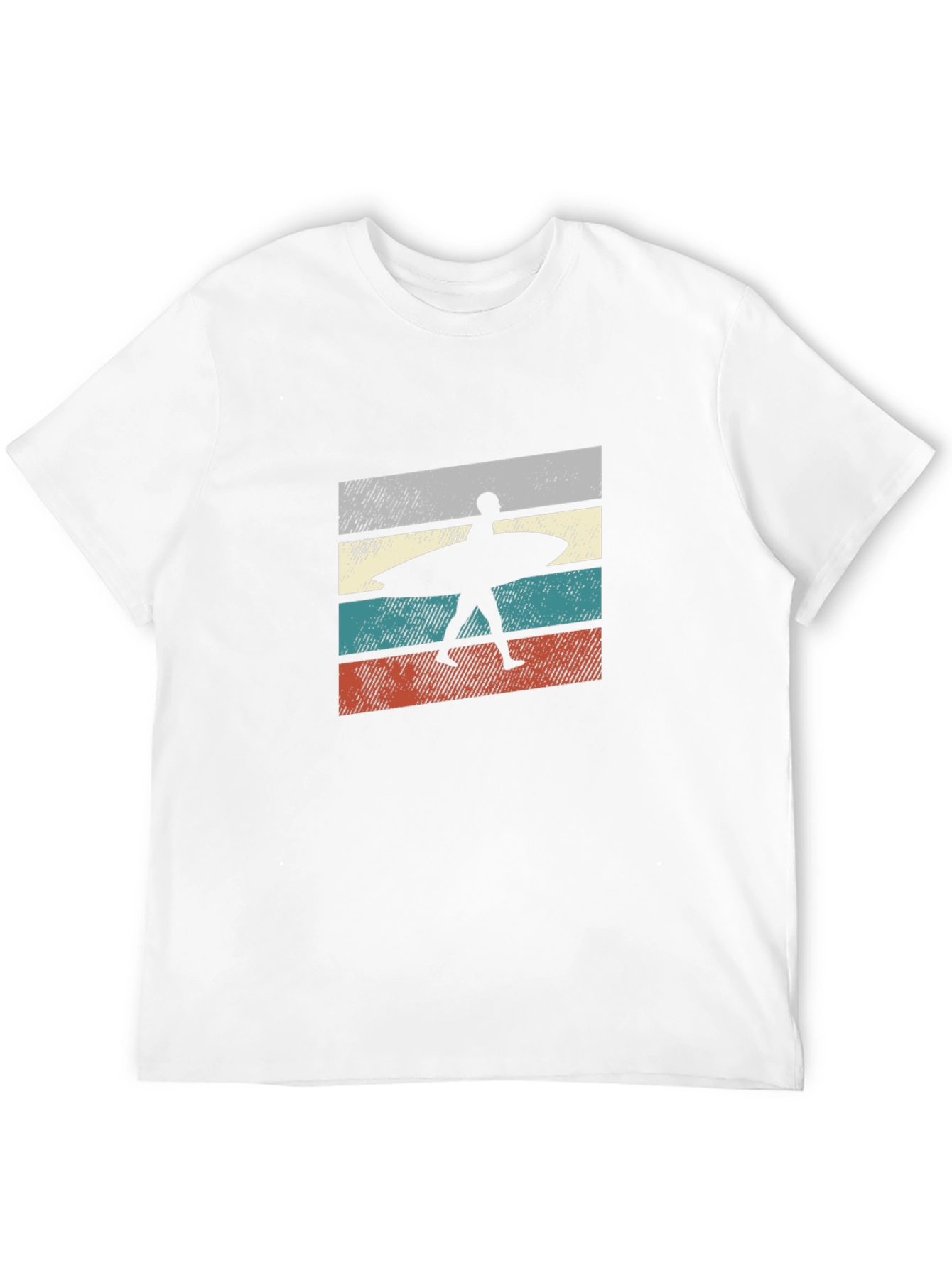 Retro Surfer Silhouette T-Shirt