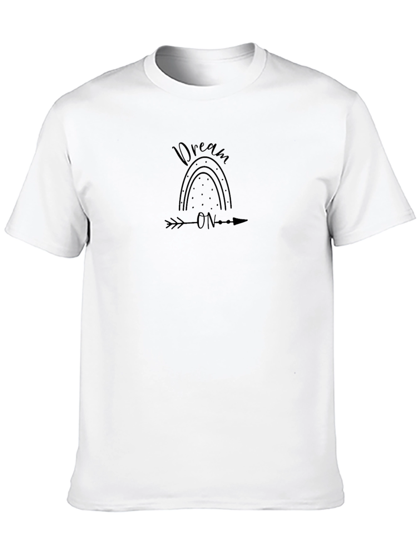 Dream On Graphic Tee - Unisex Black T-Shirt
