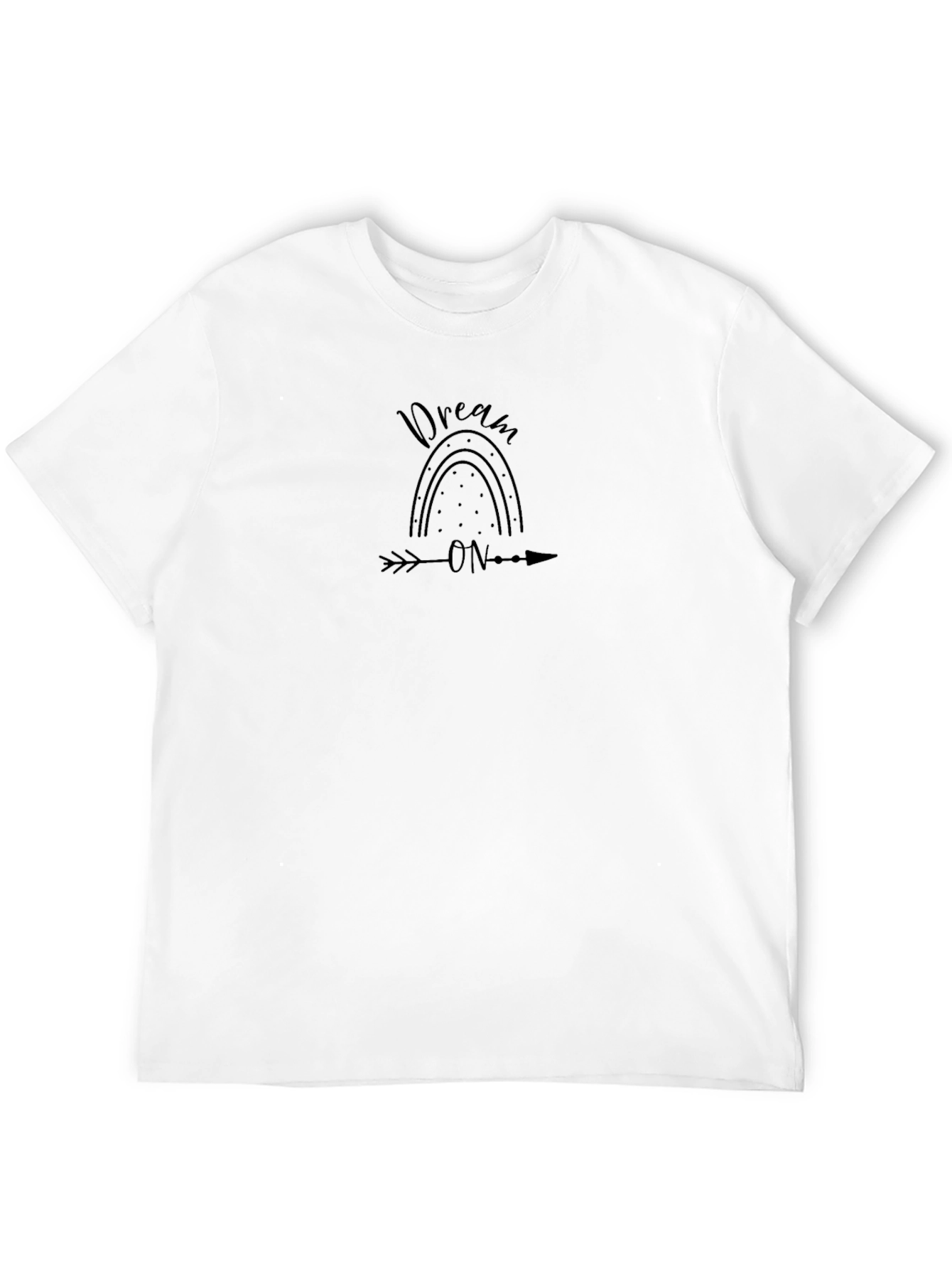 Dream On Graphic Tee - Unisex Black T-Shirt