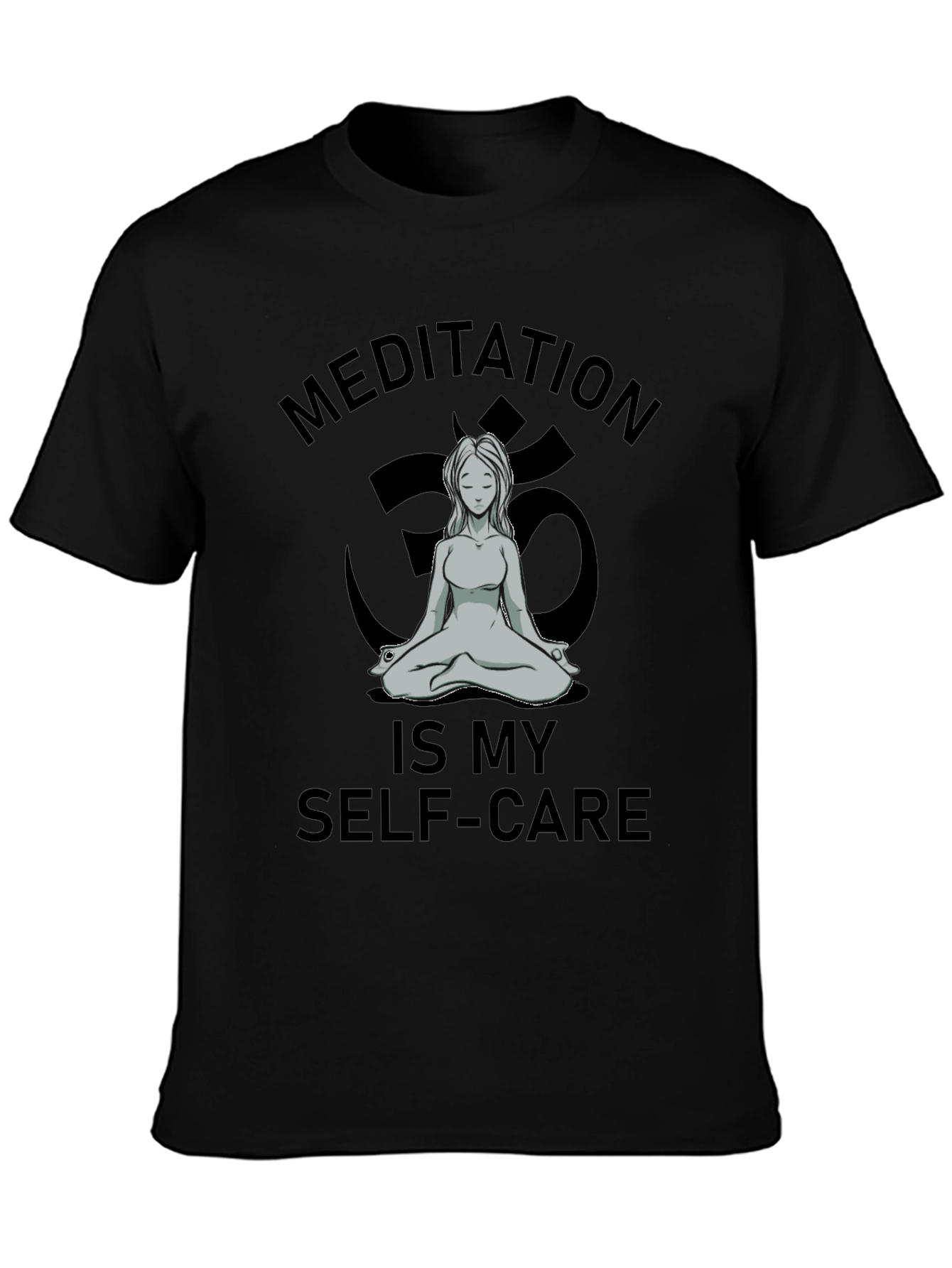 Meditation Self-Care Graphic Tee
