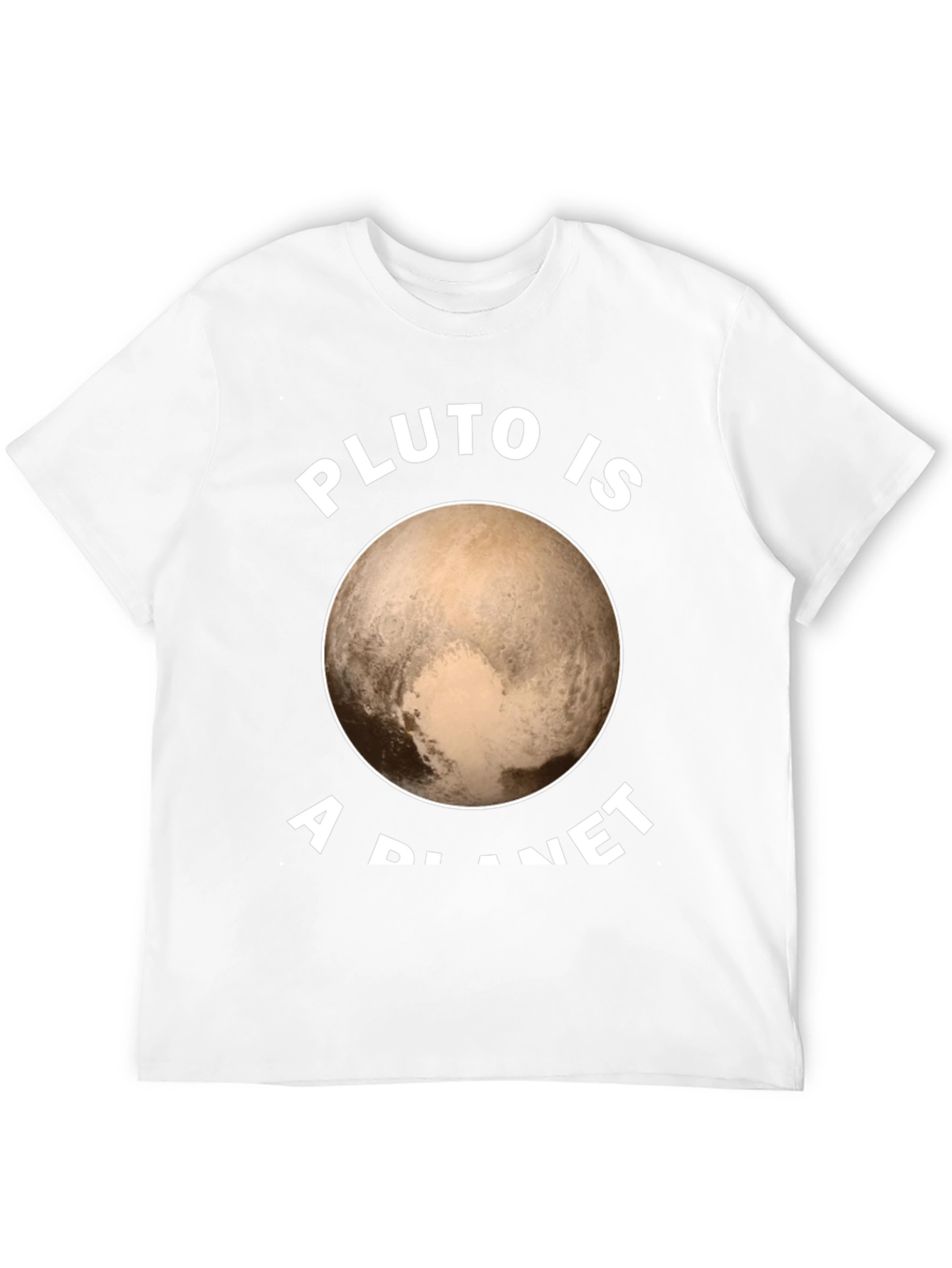 Pluto is a Planet Graphic Tee - Black